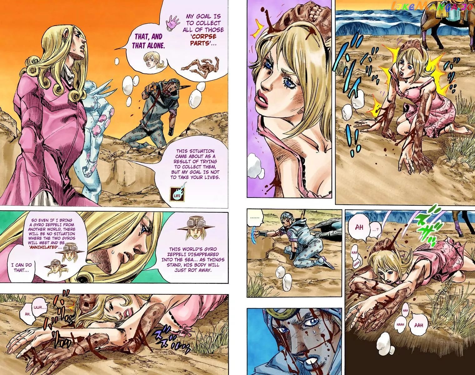 JoJo's Bizarre Adventure chapter 840 - page 4