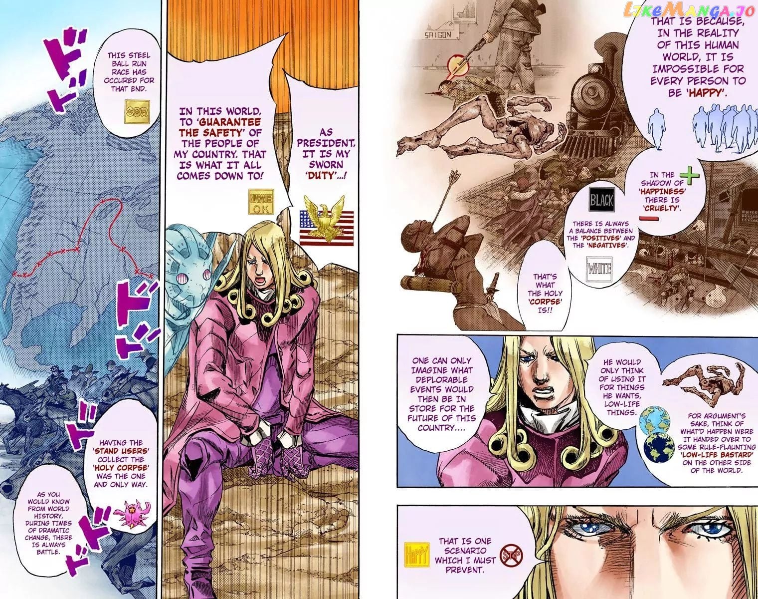 JoJo's Bizarre Adventure chapter 840 - page 9