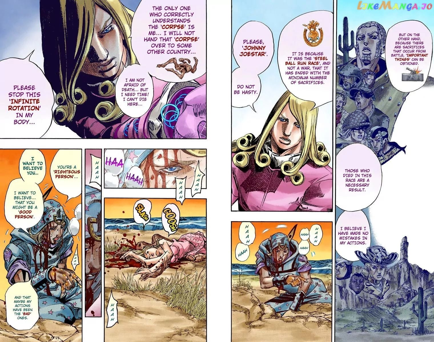 JoJo's Bizarre Adventure chapter 840 - page 10