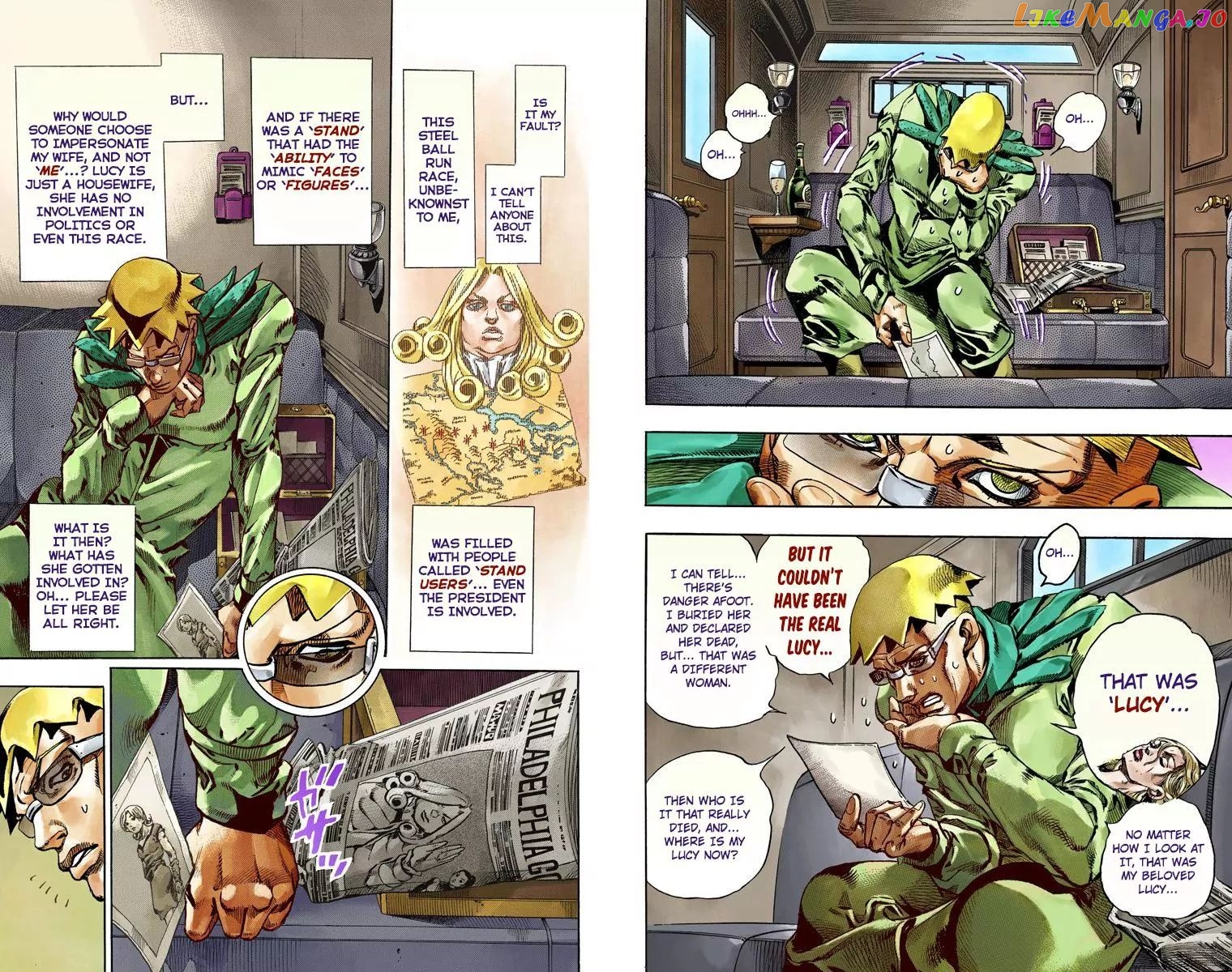 JoJo's Bizarre Adventure chapter 812 - page 9