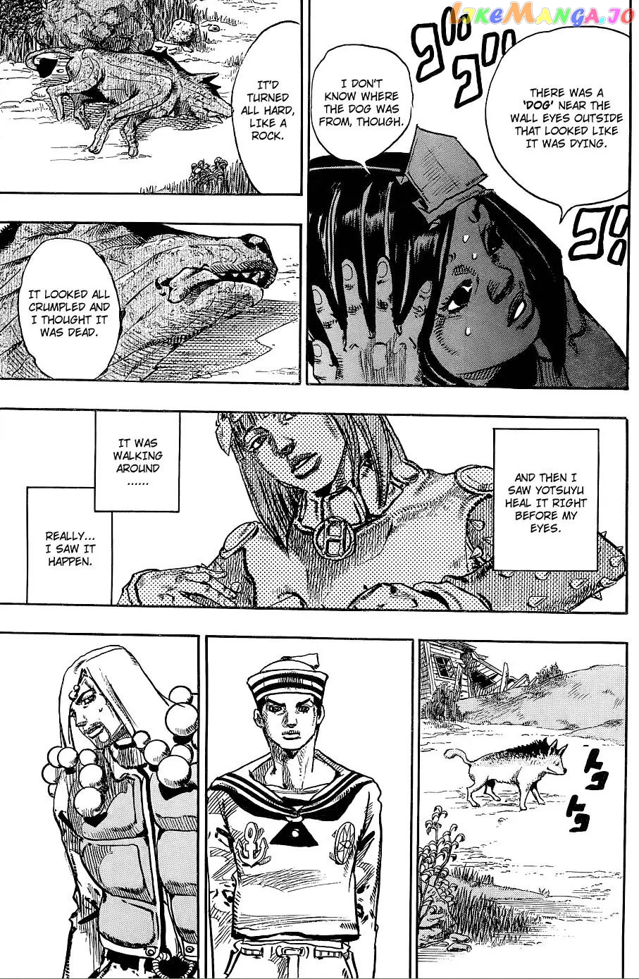 JoJo's Bizarre Adventure chapter 877 - page 12