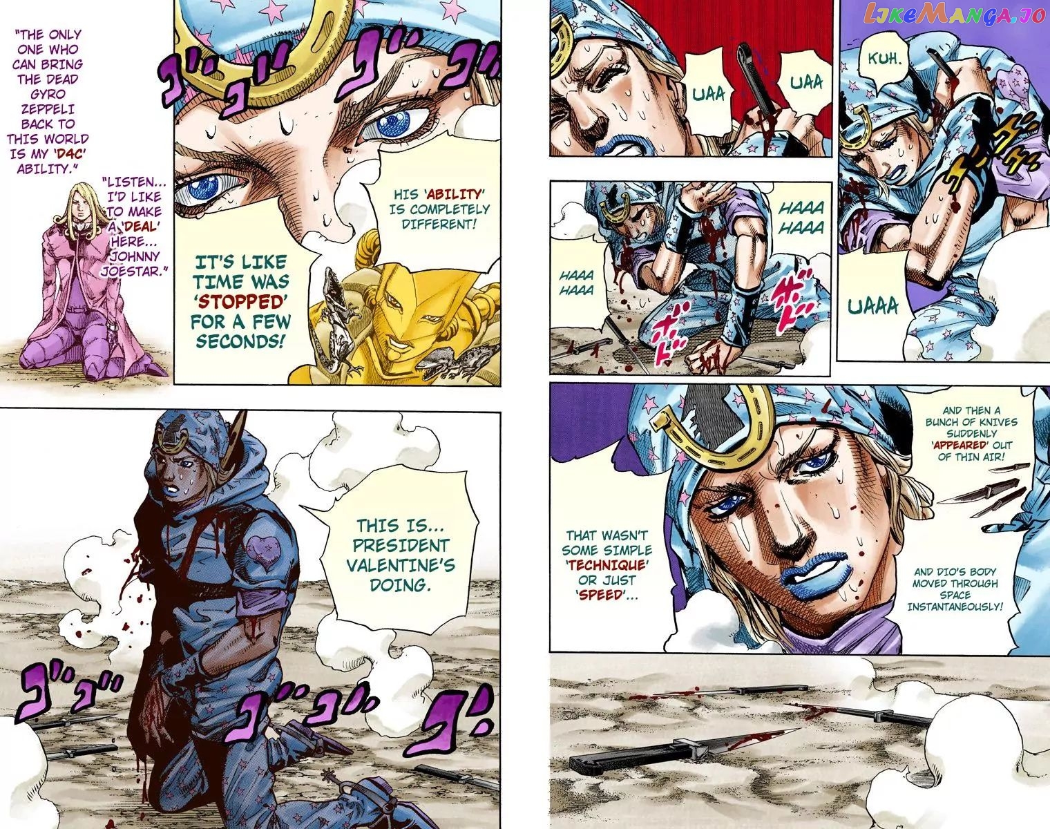 JoJo's Bizarre Adventure chapter 843 - page 11