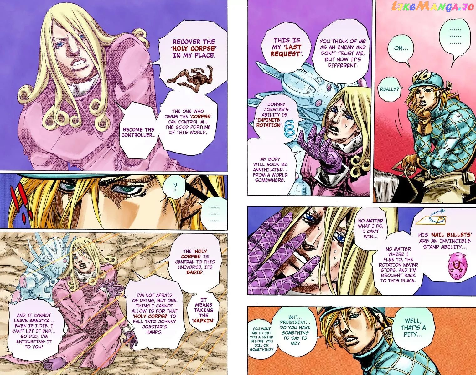 JoJo's Bizarre Adventure chapter 843 - page 4