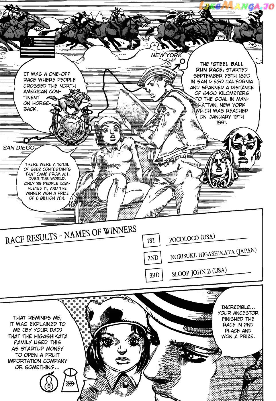 JoJo's Bizarre Adventure chapter 858 - page 19