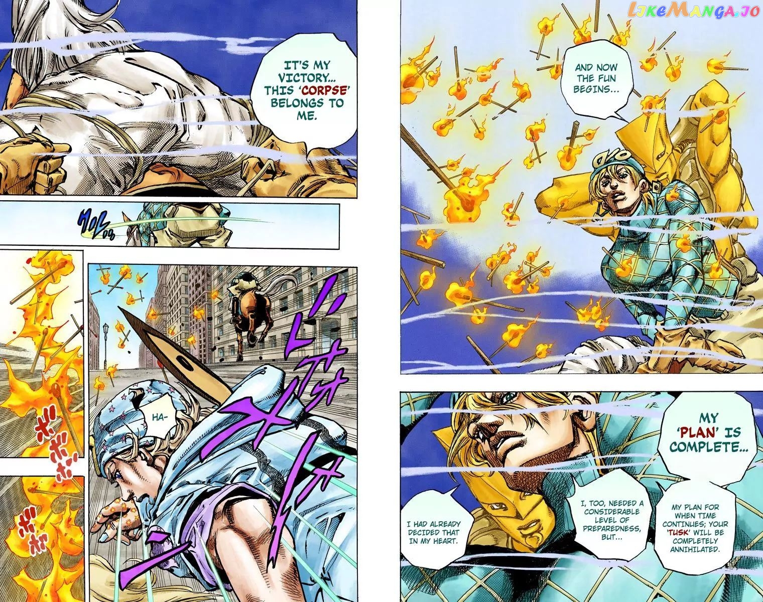JoJo's Bizarre Adventure chapter 844 - page 15