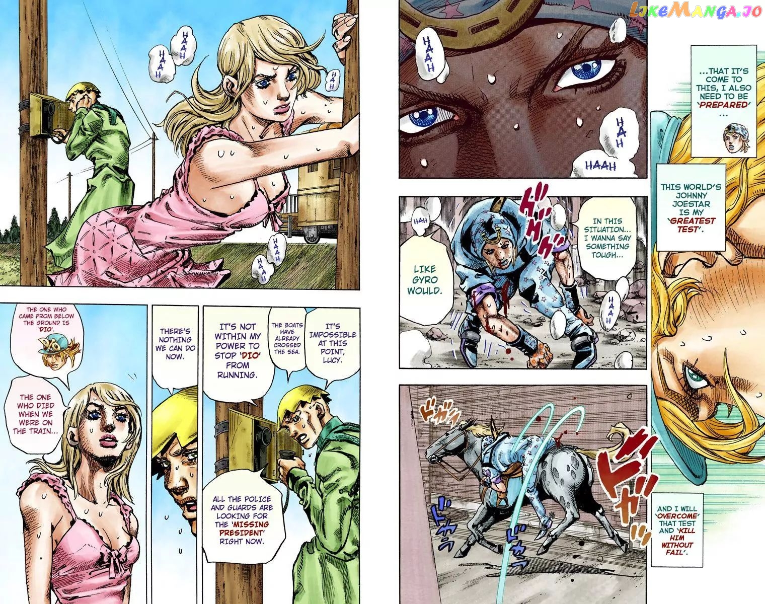 JoJo's Bizarre Adventure chapter 844 - page 9
