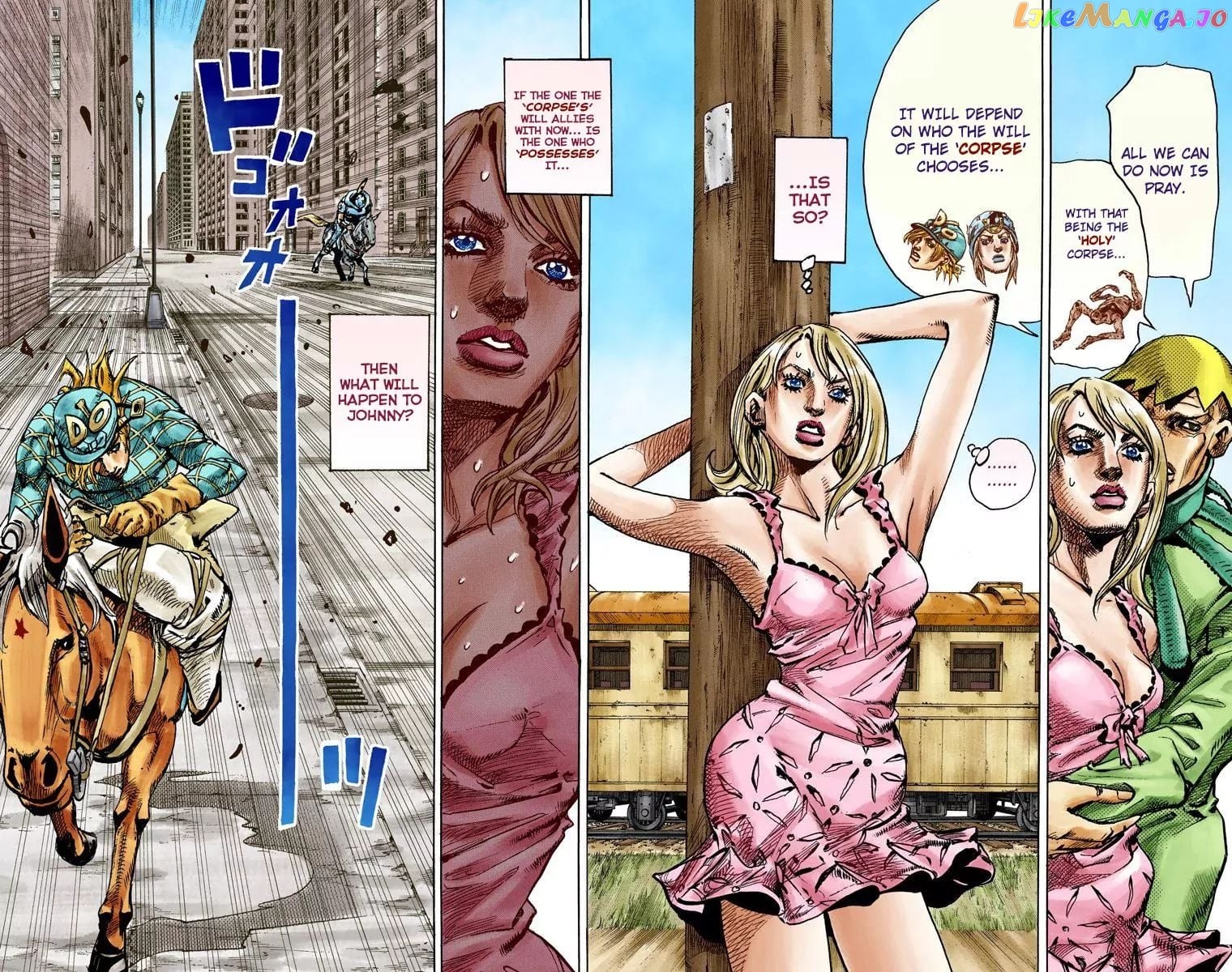 JoJo's Bizarre Adventure chapter 844 - page 10