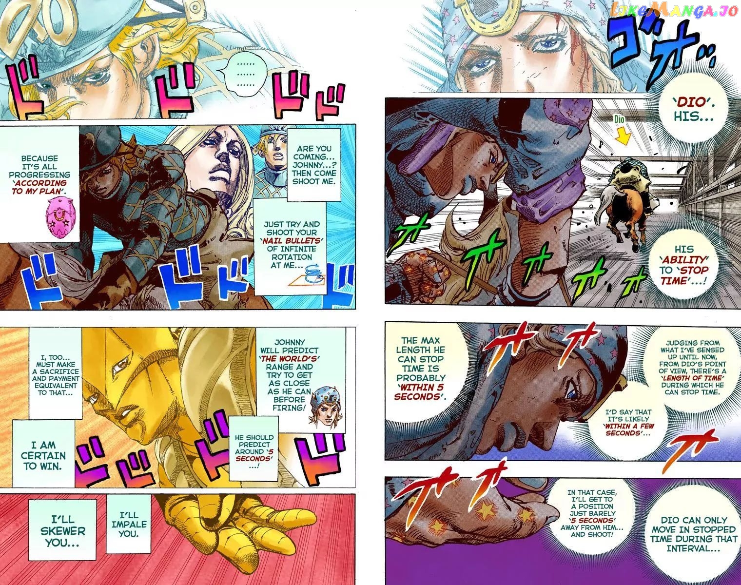 JoJo's Bizarre Adventure chapter 845 - page 15
