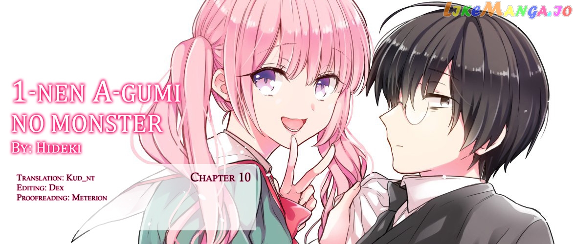 1-Nen A-Gumi No Monster chapter 10 - page 1