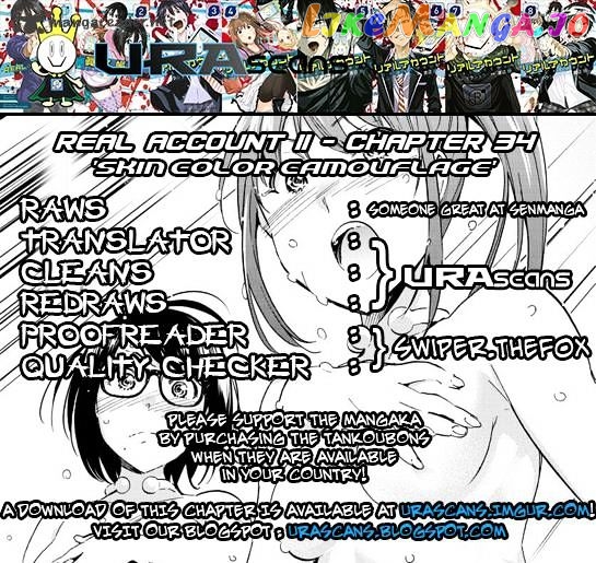 Real Account chapter 34 - page 1