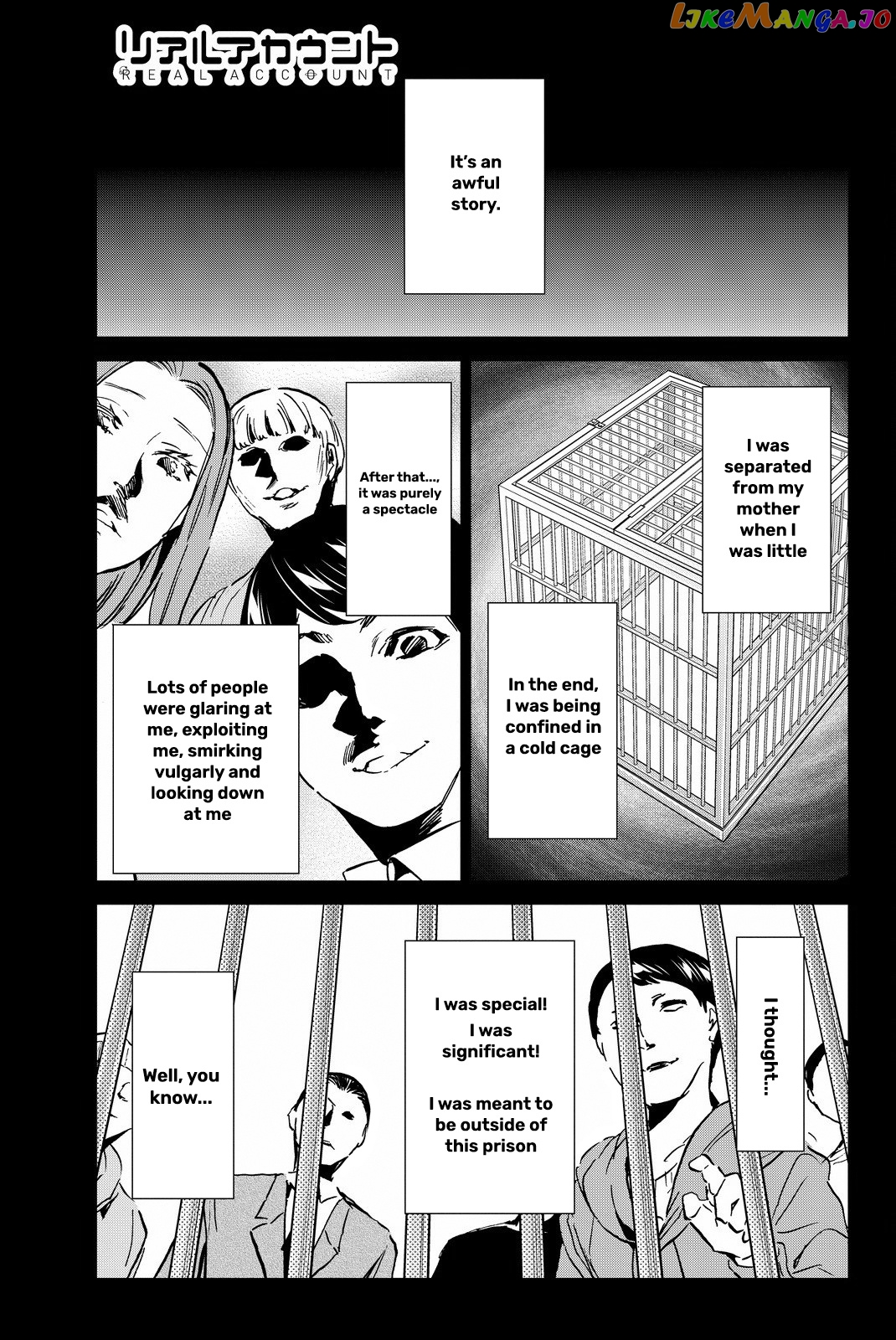 Real Account chapter 89 - page 1