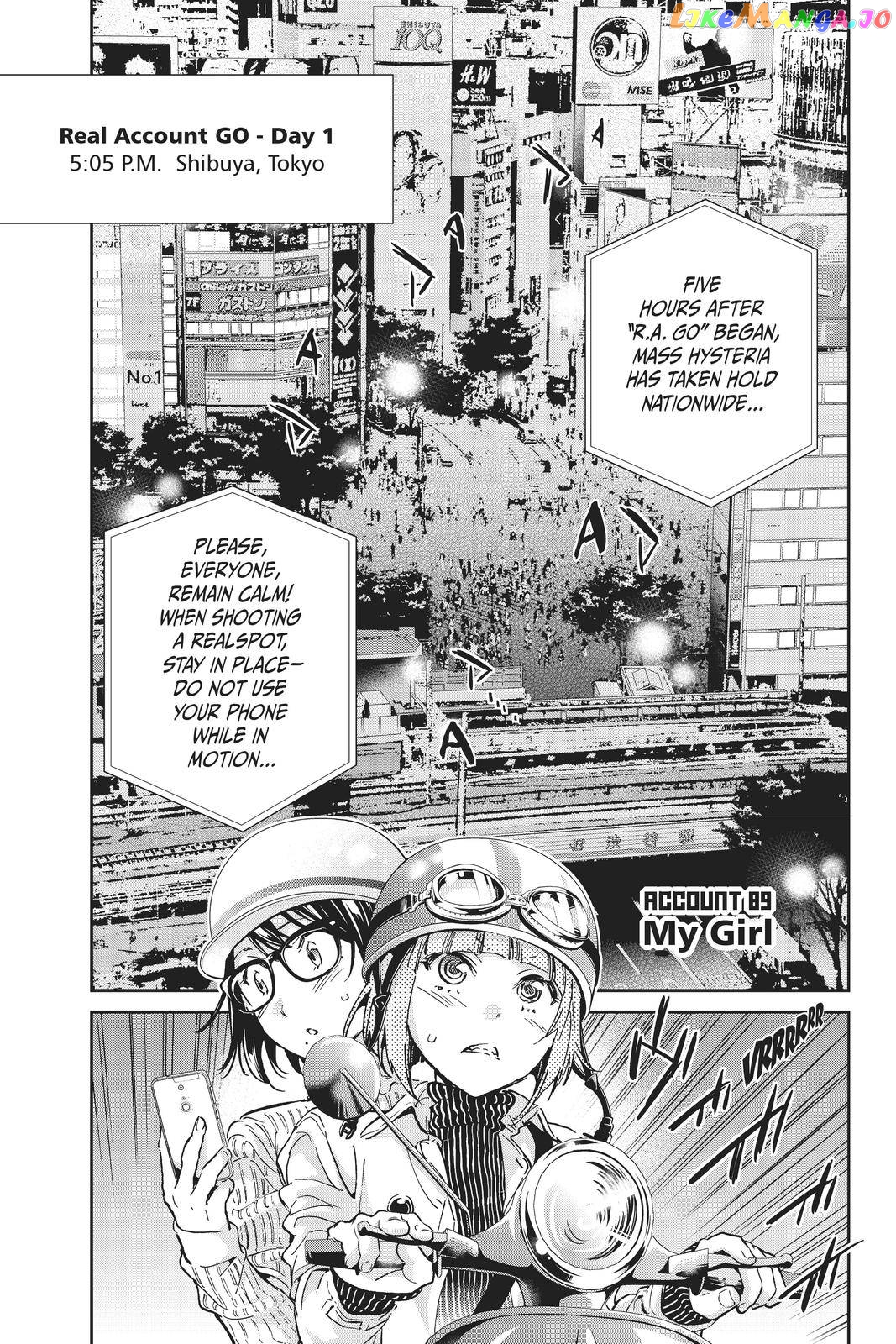 Real Account chapter 99 - page 1