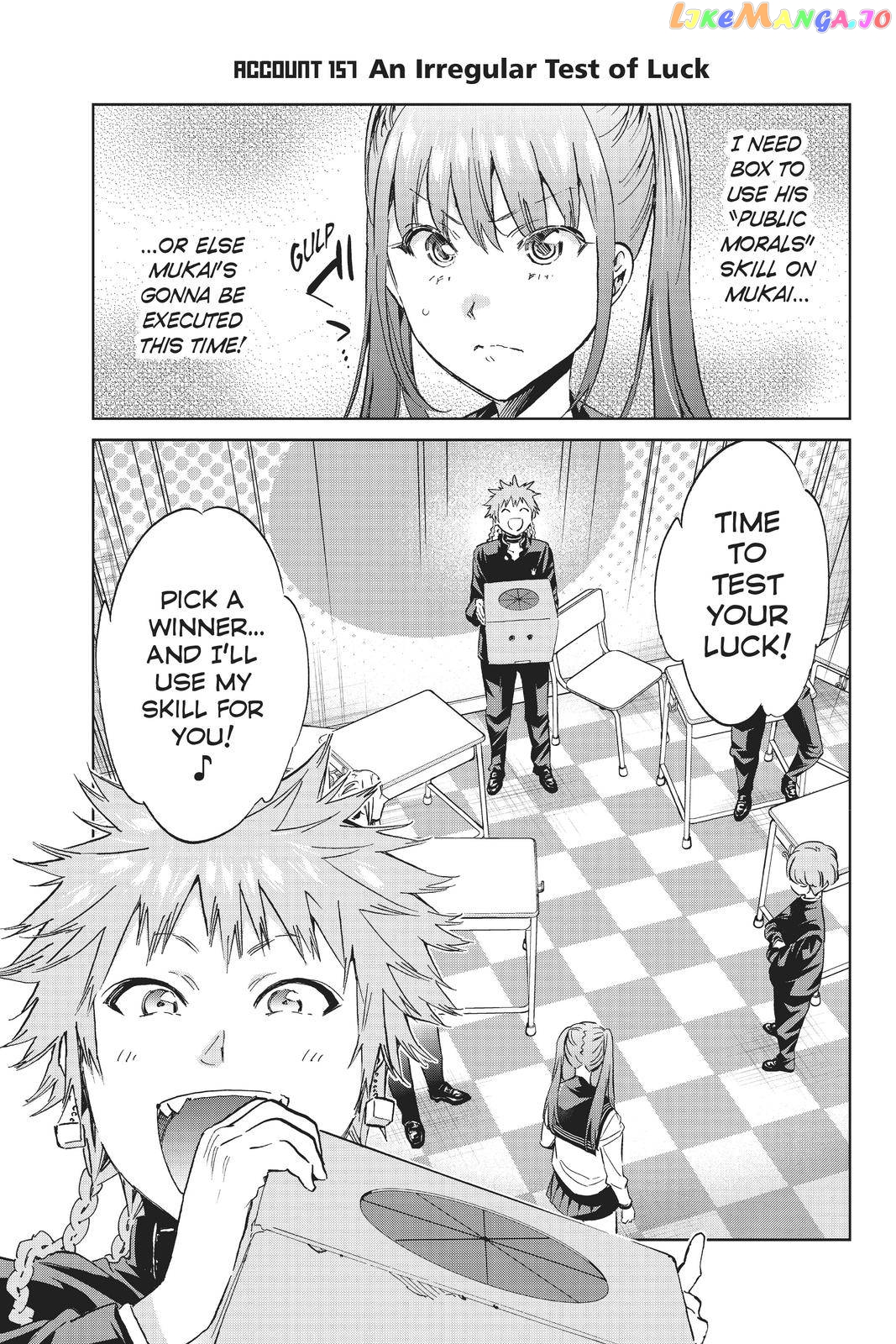 Real Account chapter 167 - page 1