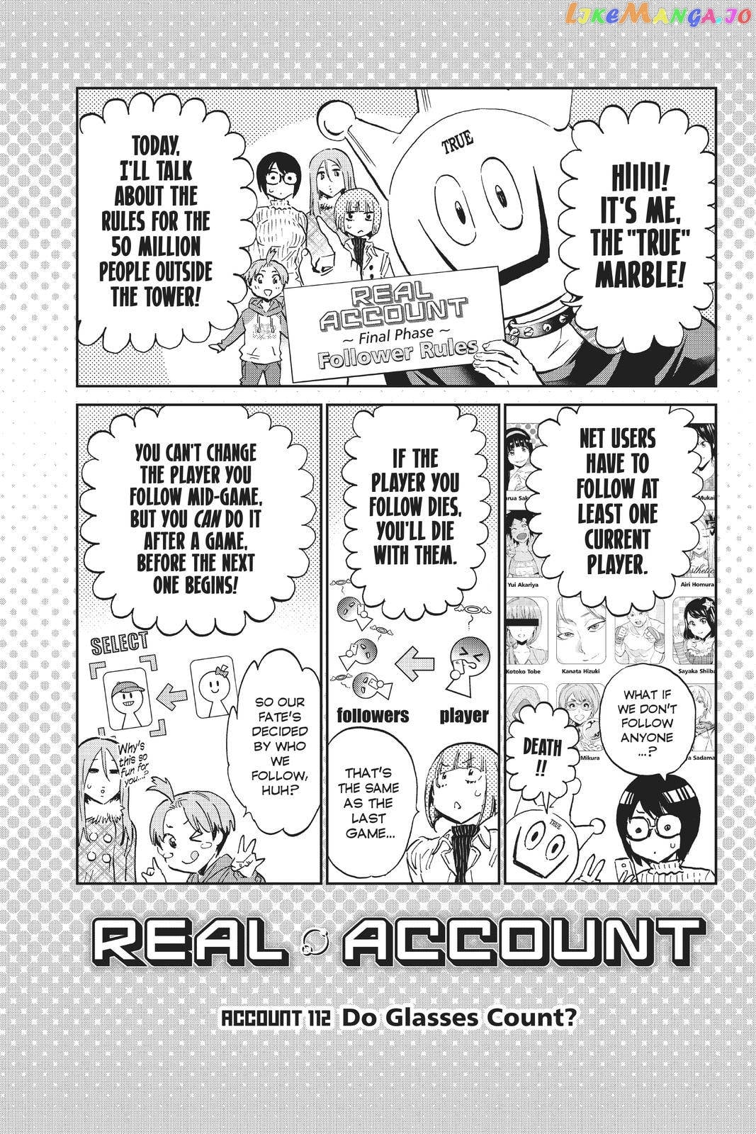 Real Account chapter 122 - page 1