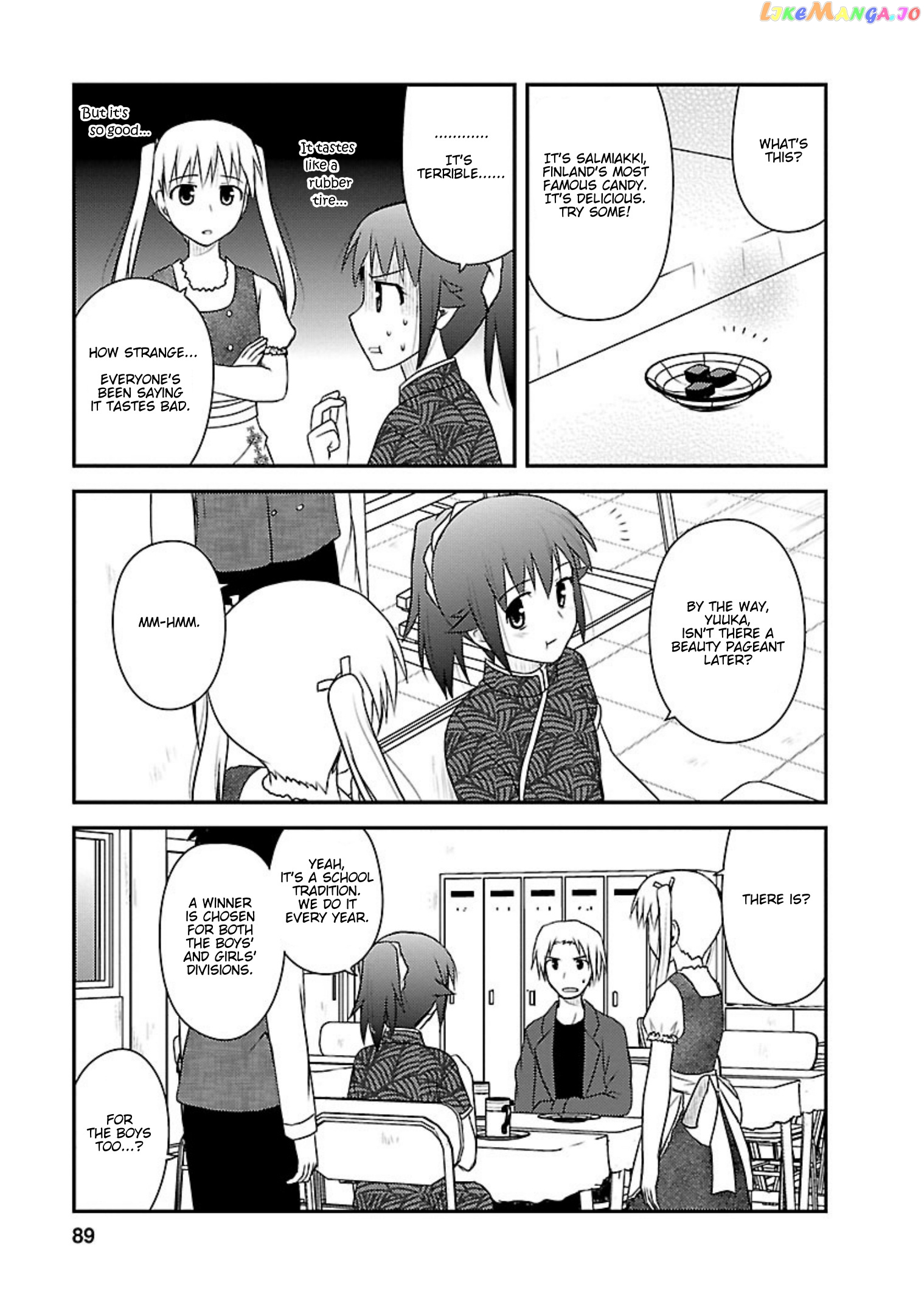 Shiritsu Hakanai Gakuen chapter 18 - page 24