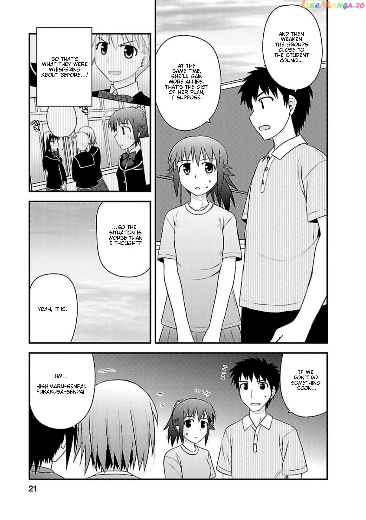 Shiritsu Hakanai Gakuen chapter 11 - page 19