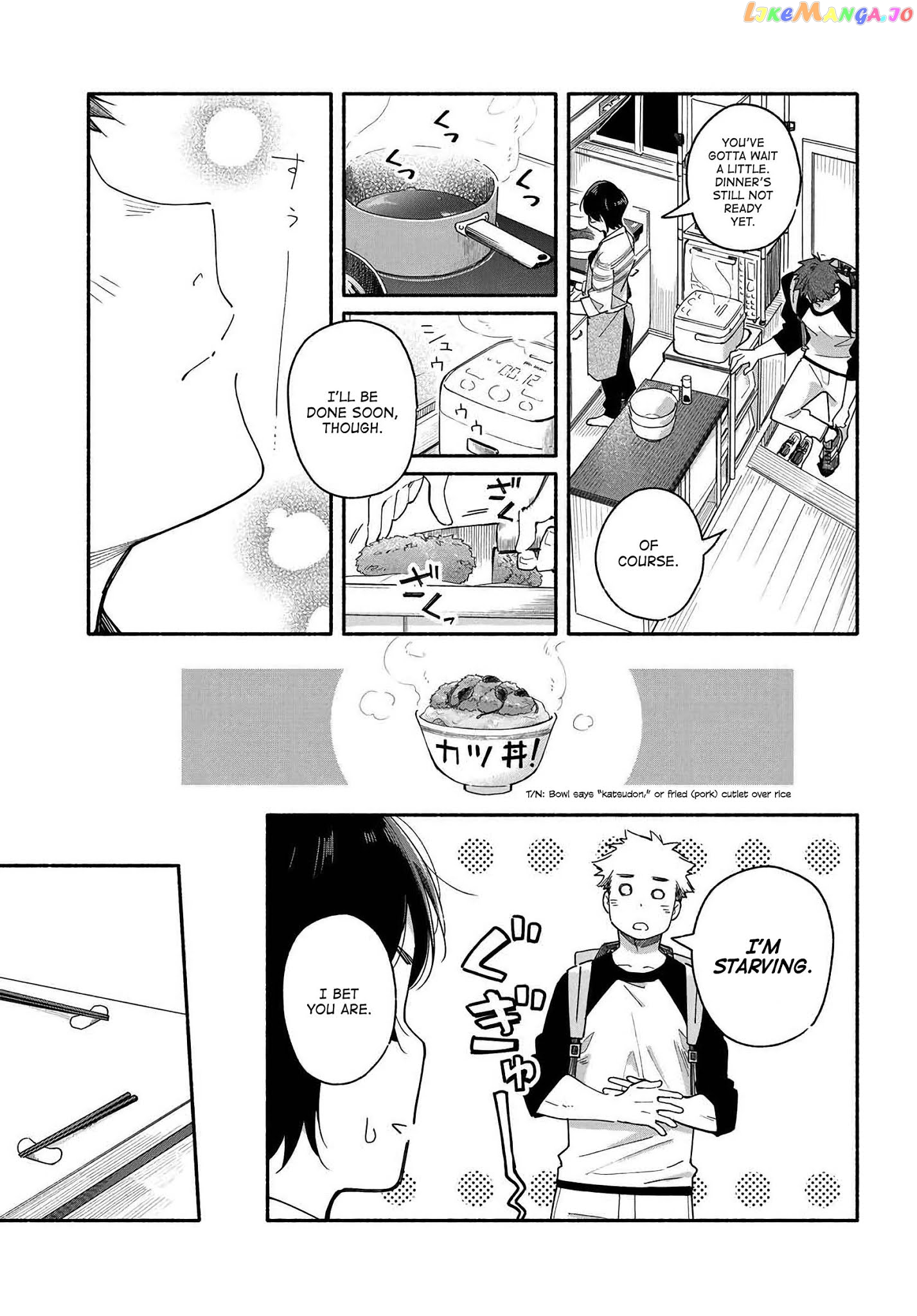 Aikagi-kun to Shiawase Gohan chapter 1 - page 7