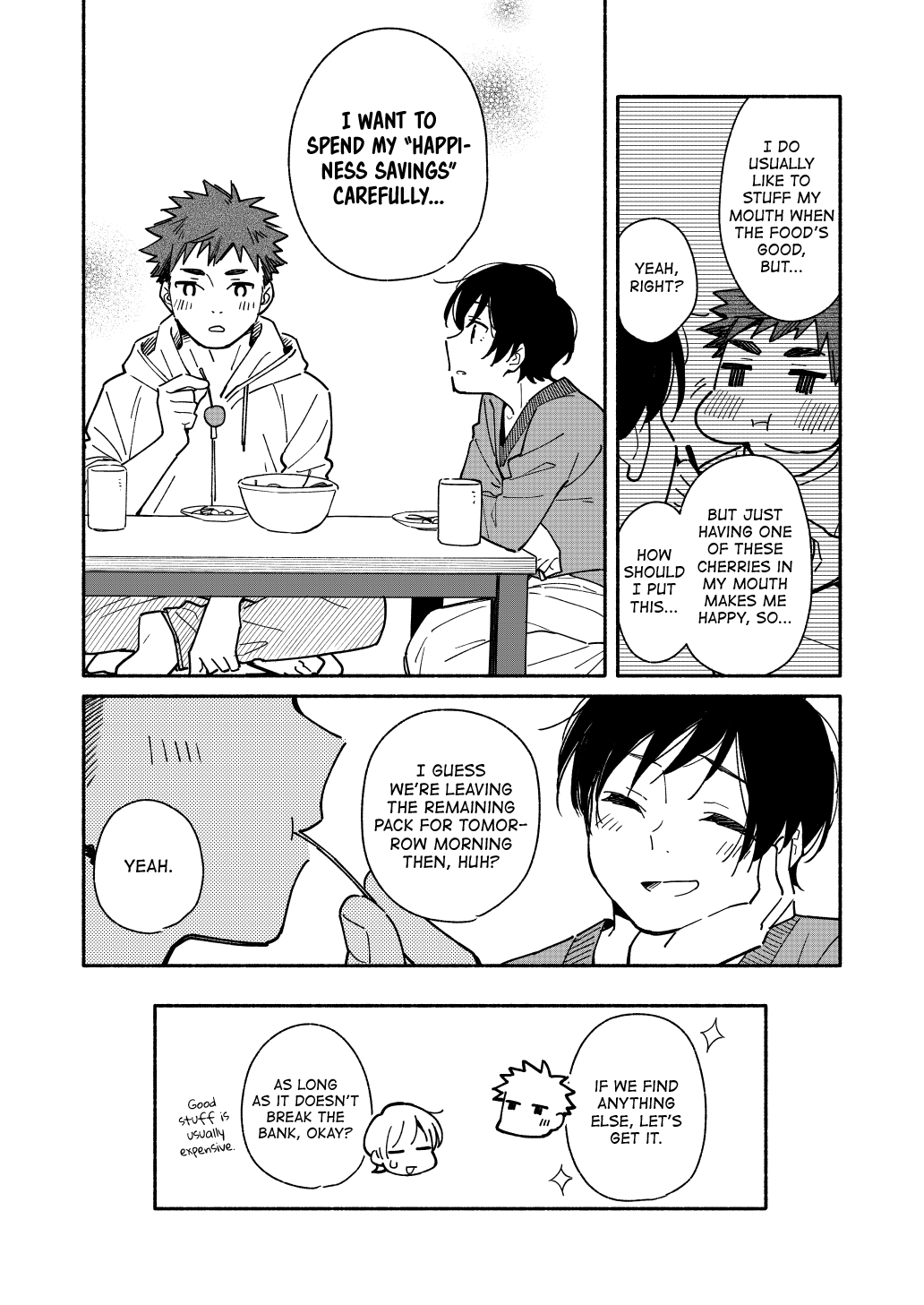 Aikagi-kun to Shiawase Gohan chapter 3.5 - page 4