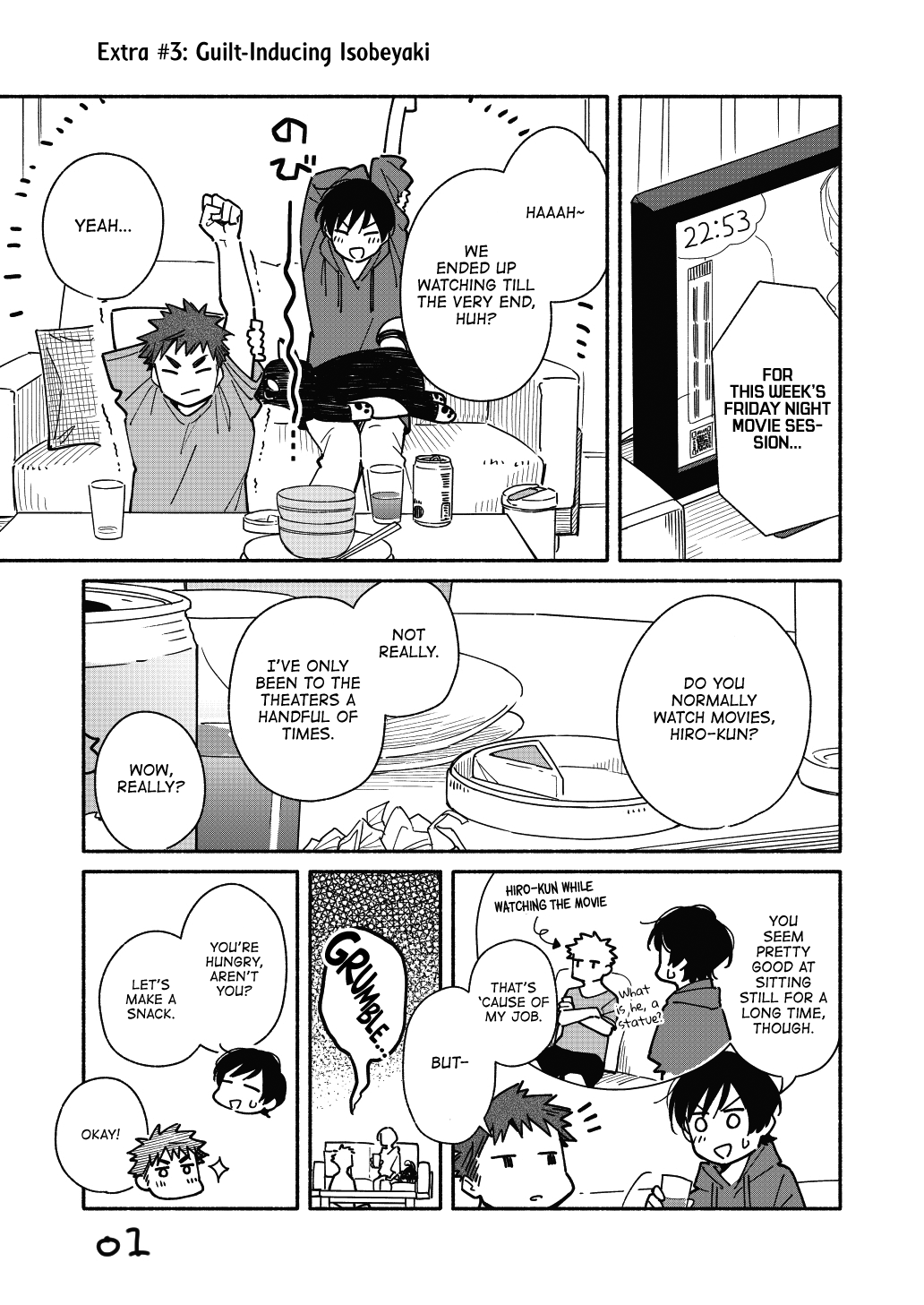 Aikagi-kun to Shiawase Gohan chapter 5.5 - page 1