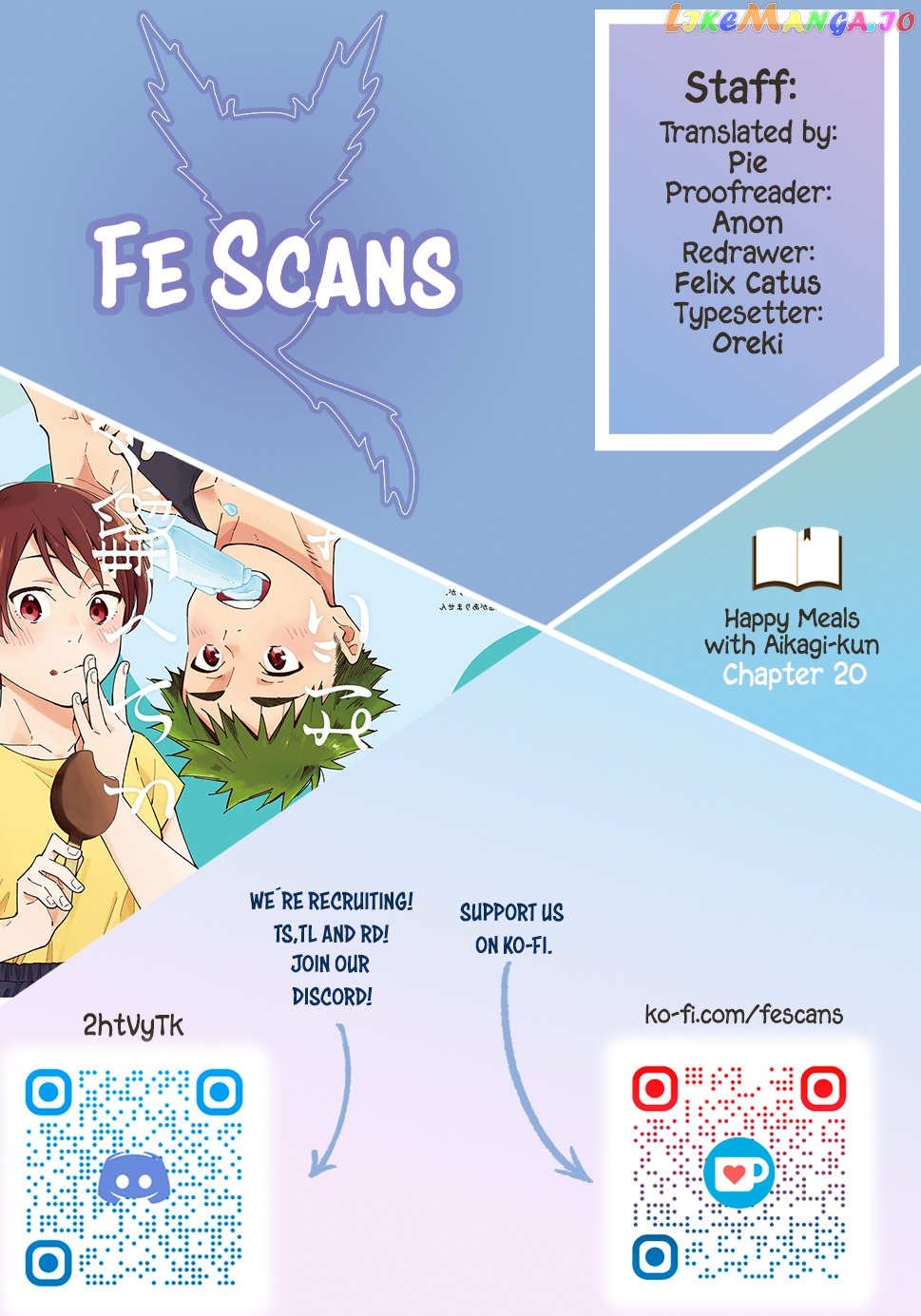 Aikagi-kun to Shiawase Gohan chapter 20 - page 1