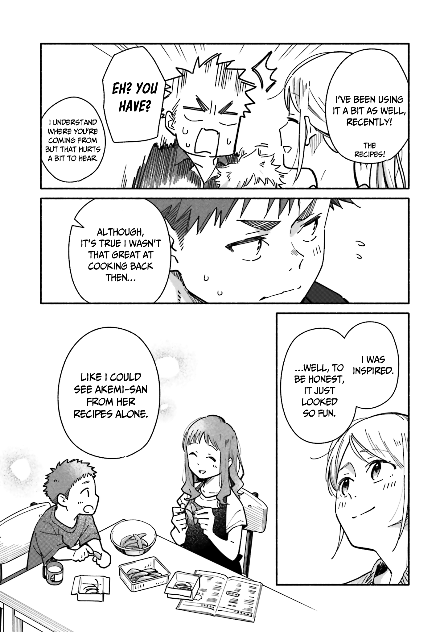 Aikagi-kun to Shiawase Gohan chapter 20 - page 22