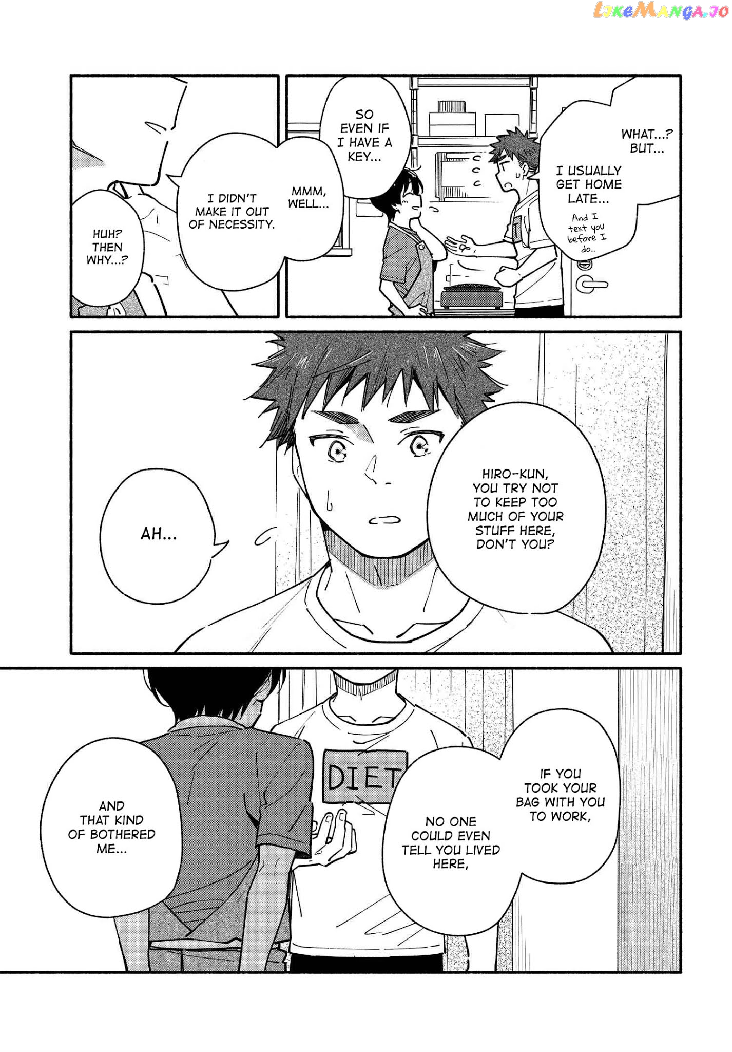 Aikagi-kun to Shiawase Gohan chapter 7 - page 23
