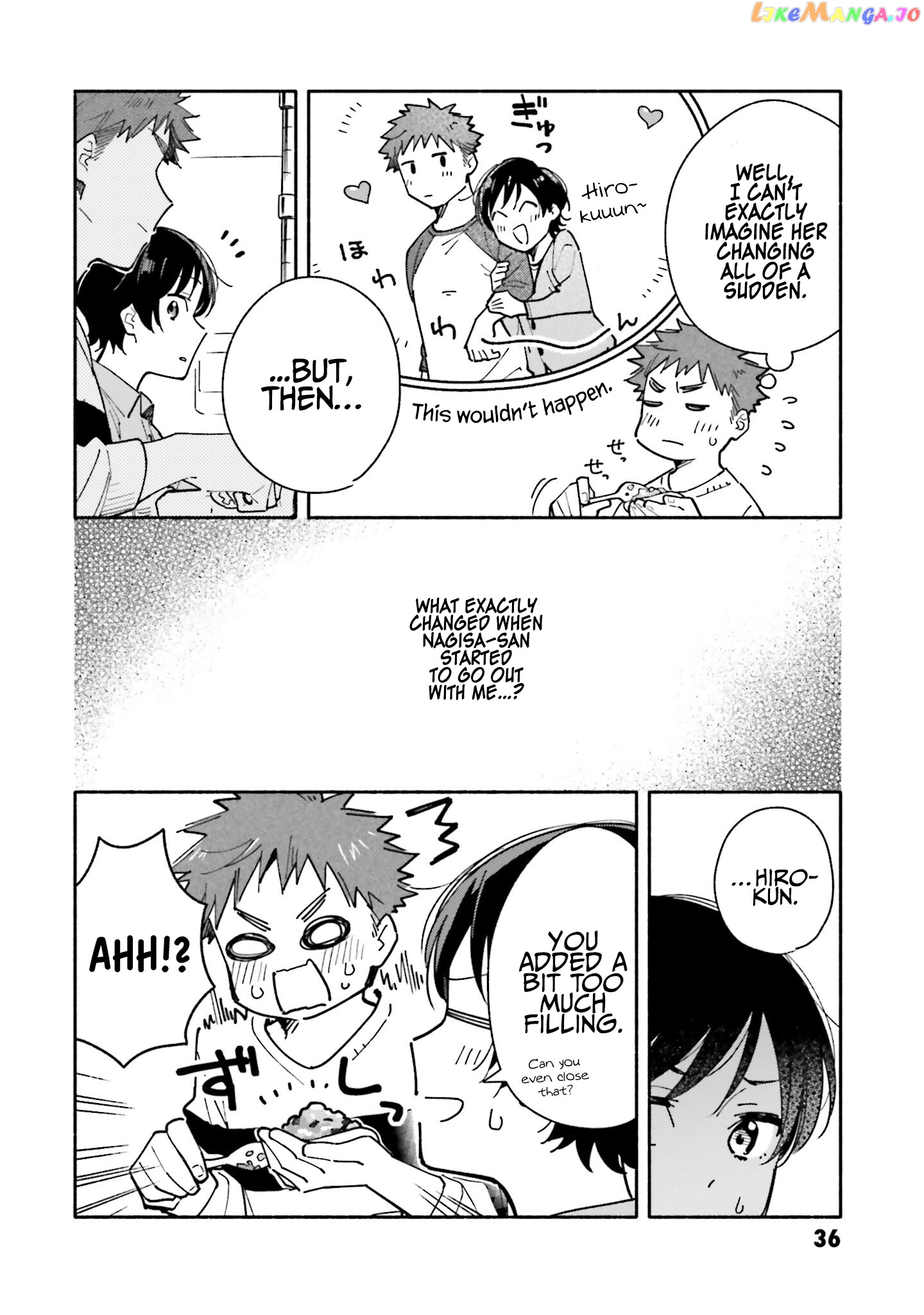 Aikagi-kun to Shiawase Gohan chapter 23 - page 13