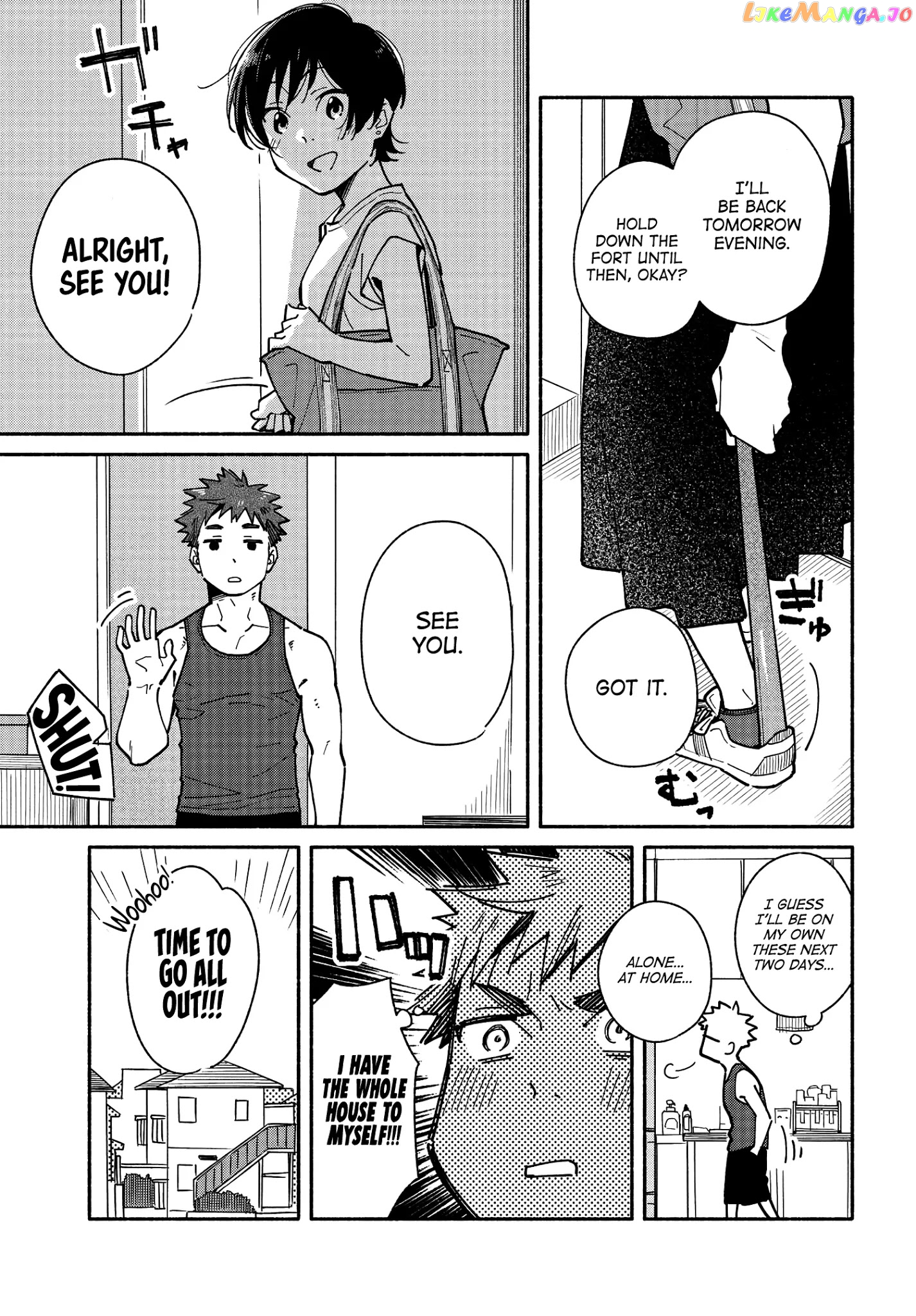 Aikagi-kun to Shiawase Gohan chapter 10.1 - page 1