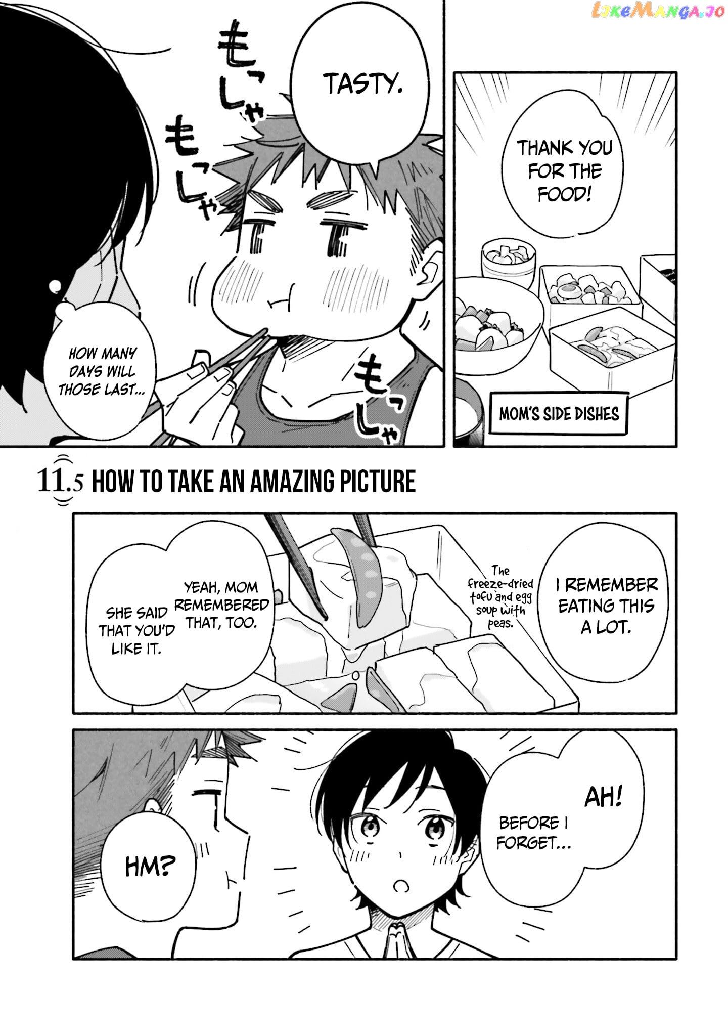 Aikagi-kun to Shiawase Gohan chapter 11.5 - page 2