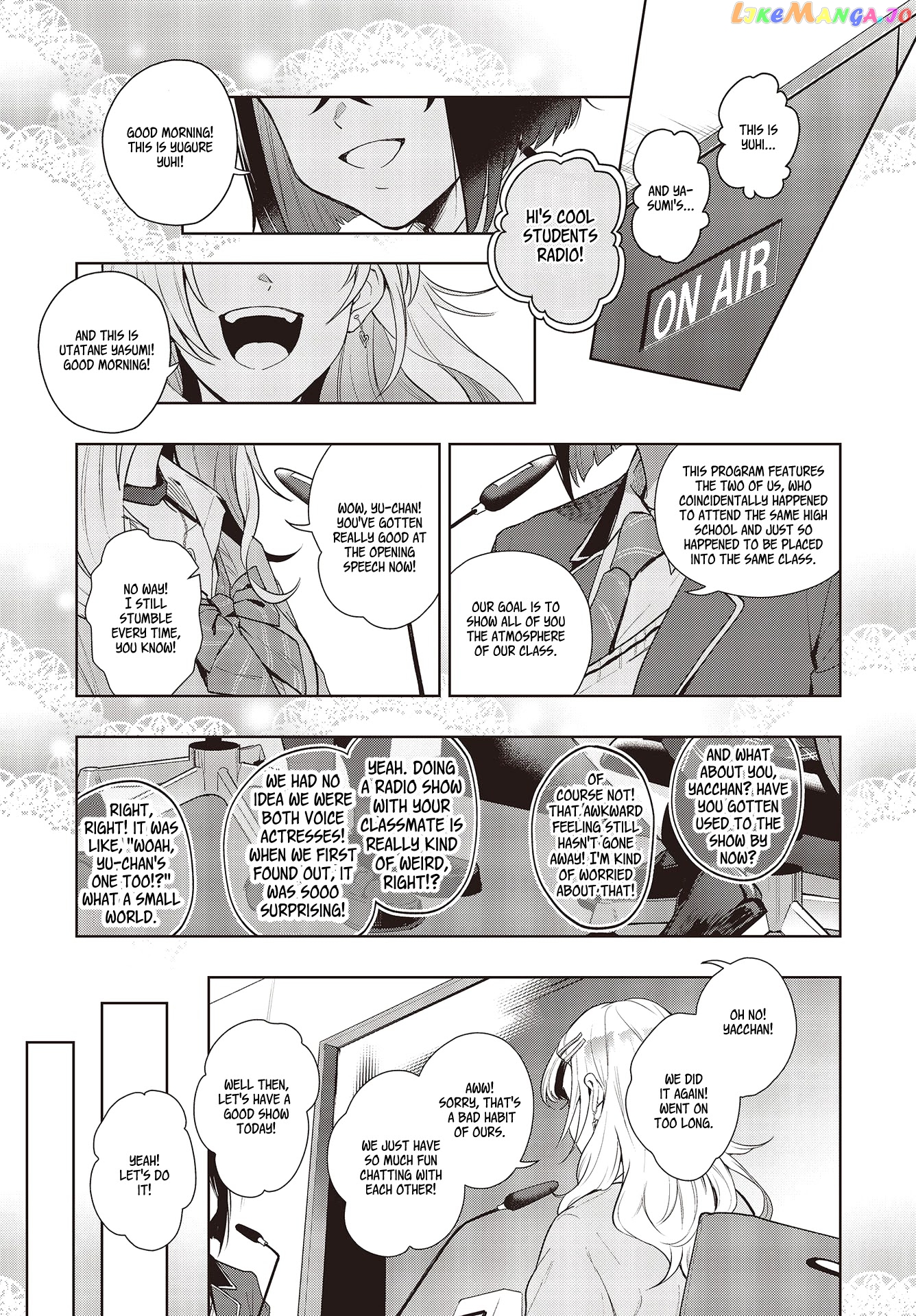 The Two Sides Of Seiyuu Radio chapter 1 - page 1