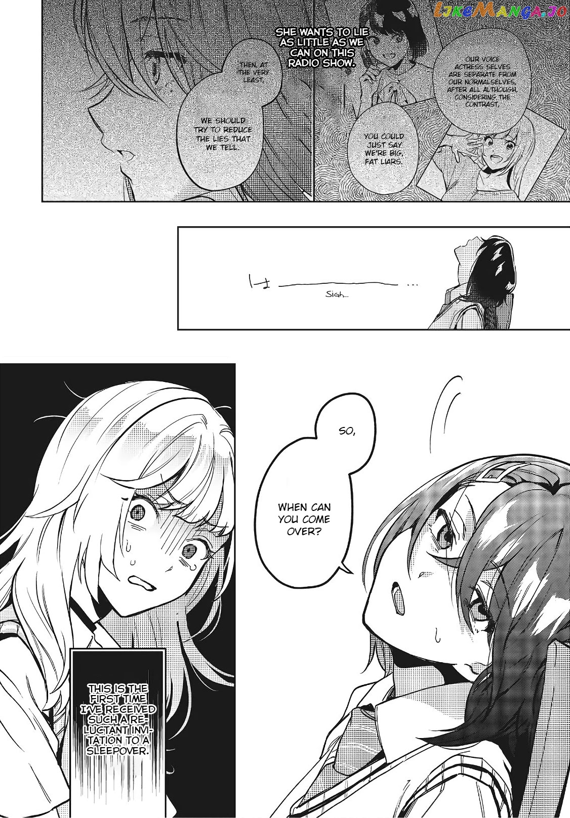 The Two Sides Of Seiyuu Radio chapter 8 - page 4