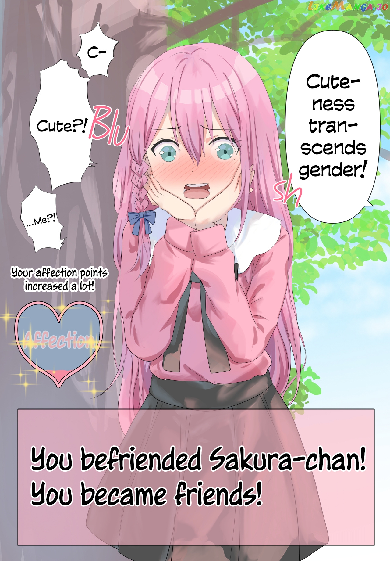A Femboy Whose Affection Points Go Up Based On Your Choices chapter 6 - page 1