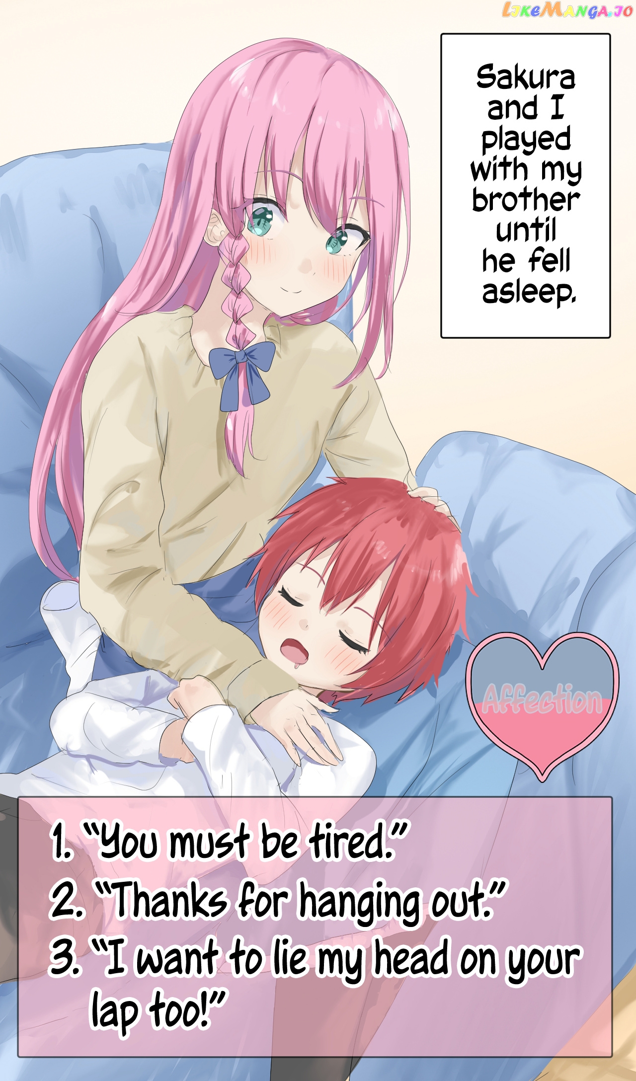 A Femboy Whose Affection Points Go Up Based On Your Choices chapter 22 - page 1