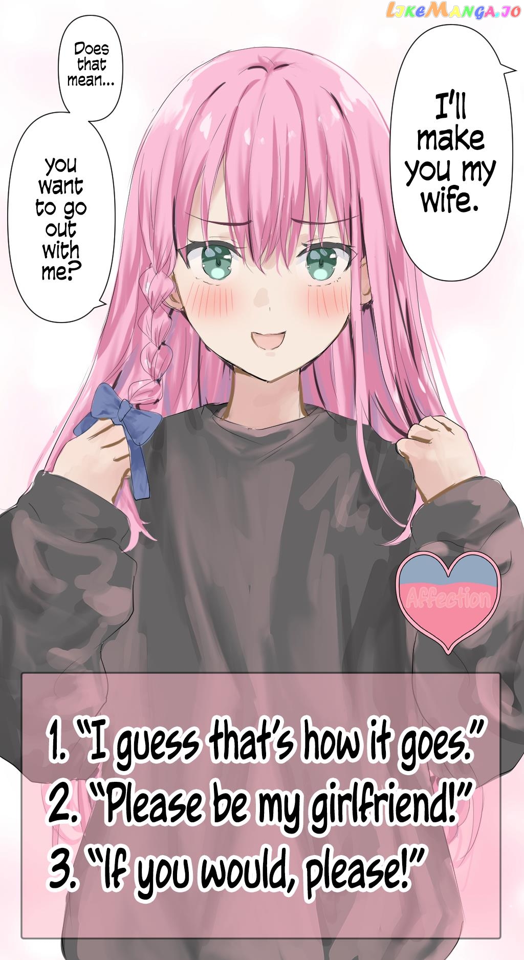 A Femboy Whose Affection Points Go Up Based On Your Choices chapter 34 - page 1