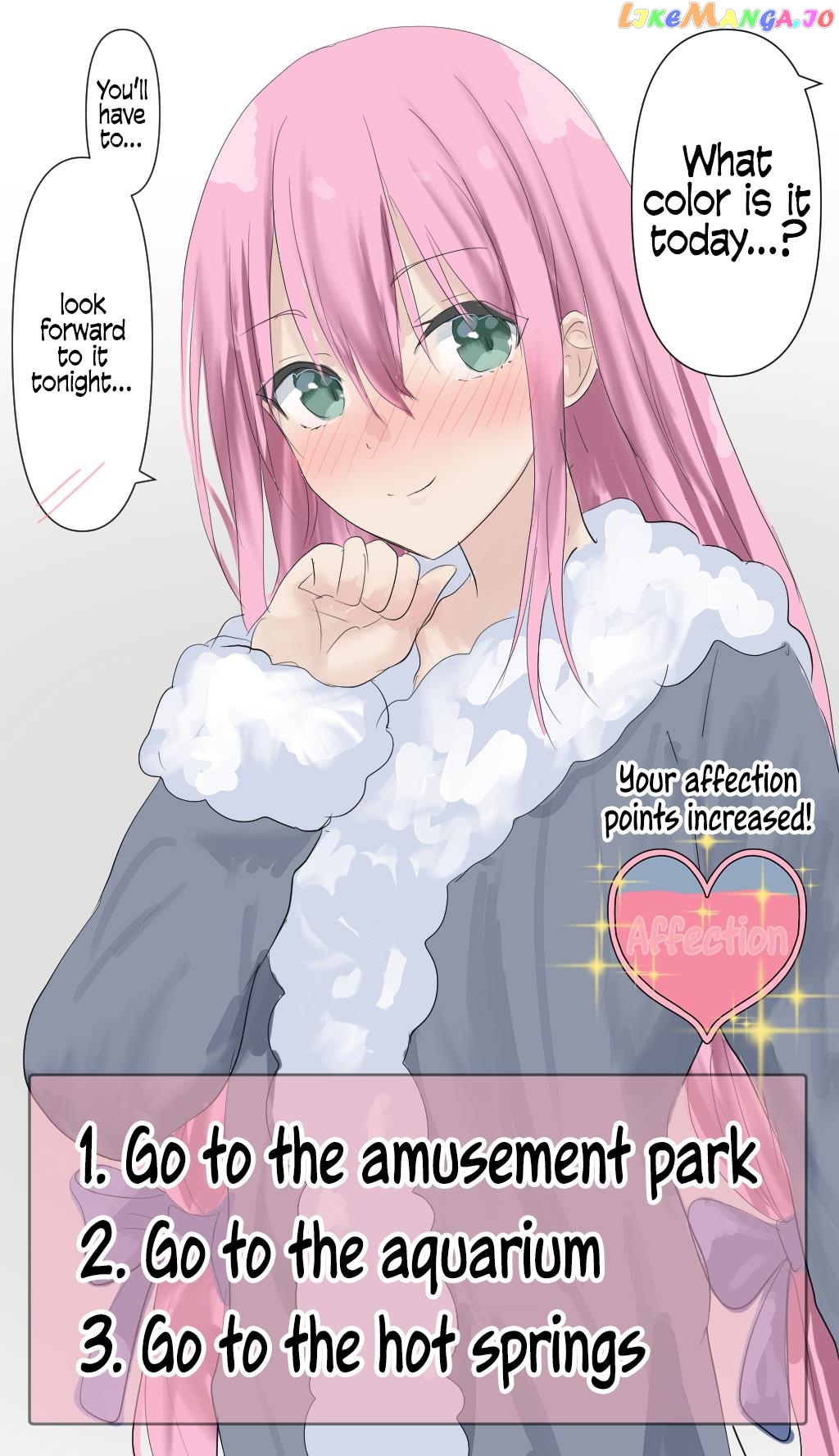 A Femboy Whose Affection Points Go Up Based On Your Choices chapter 37 - page 1