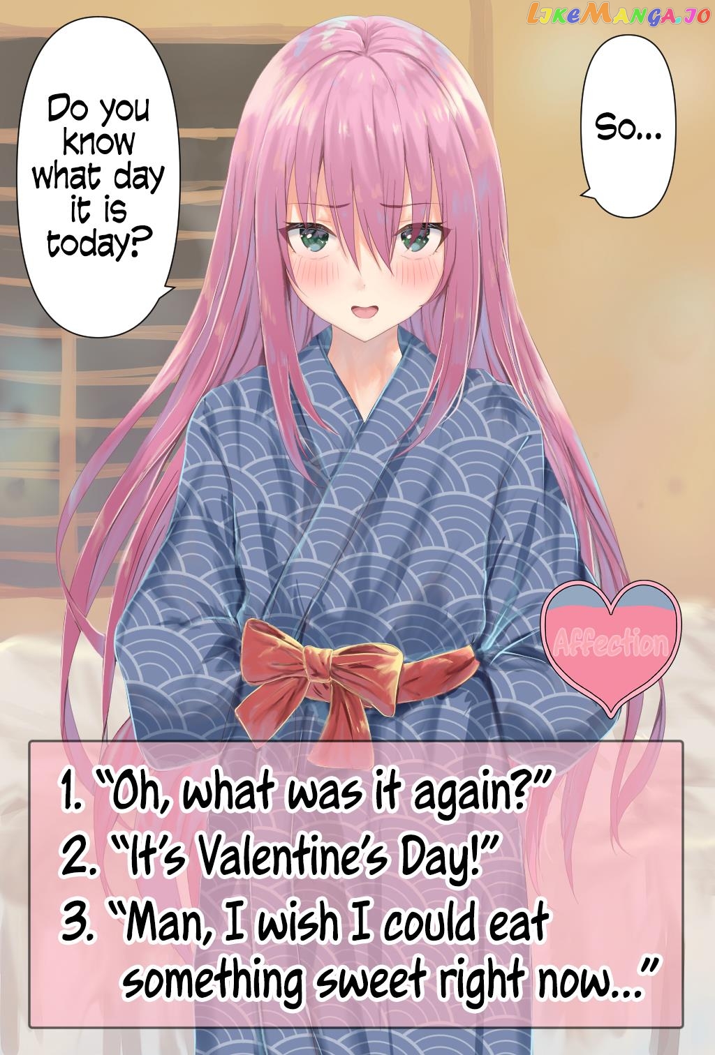 A Femboy Whose Affection Points Go Up Based On Your Choices chapter 41 - page 1