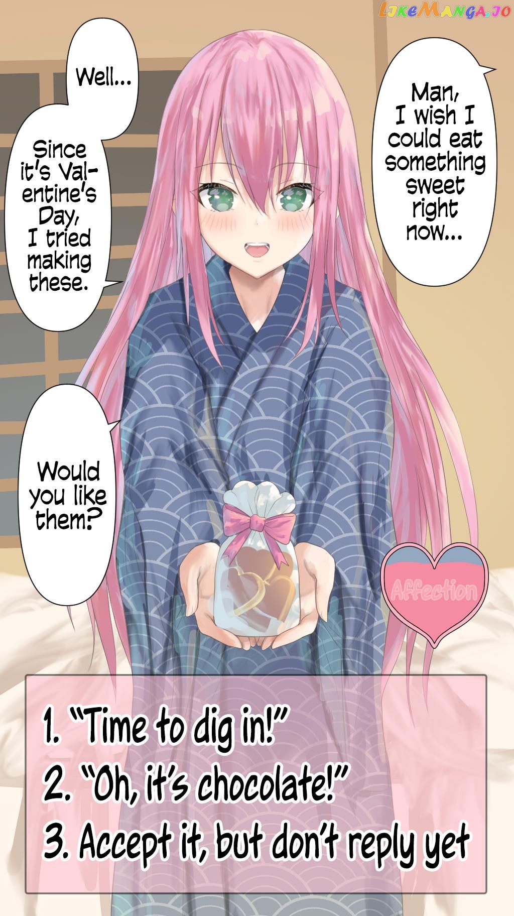 A Femboy Whose Affection Points Go Up Based On Your Choices chapter 42 - page 1