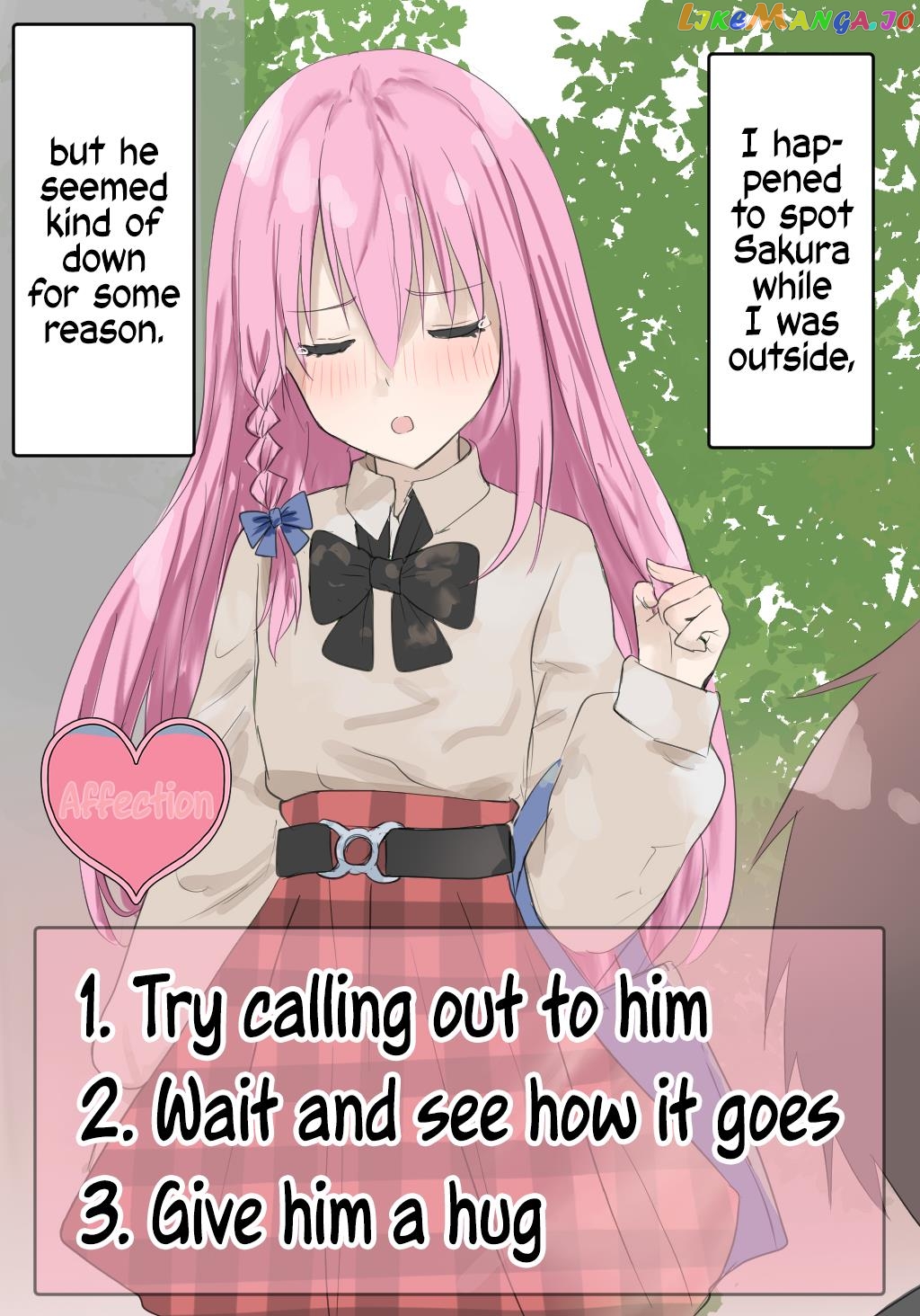 A Femboy Whose Affection Points Go Up Based On Your Choices chapter 45 - page 1