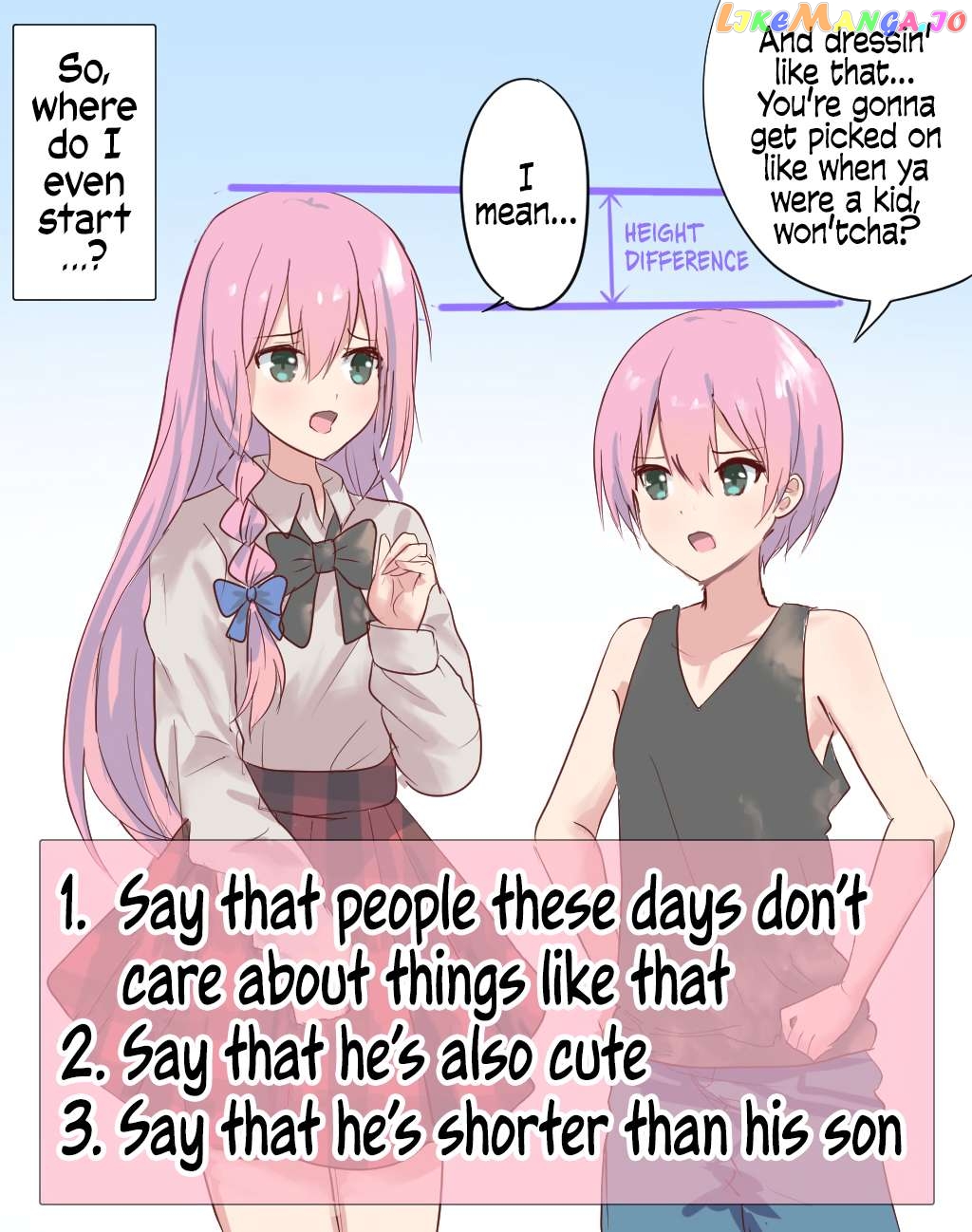 A Femboy Whose Affection Points Go Up Based On Your Choices Chapter 52 - page 1