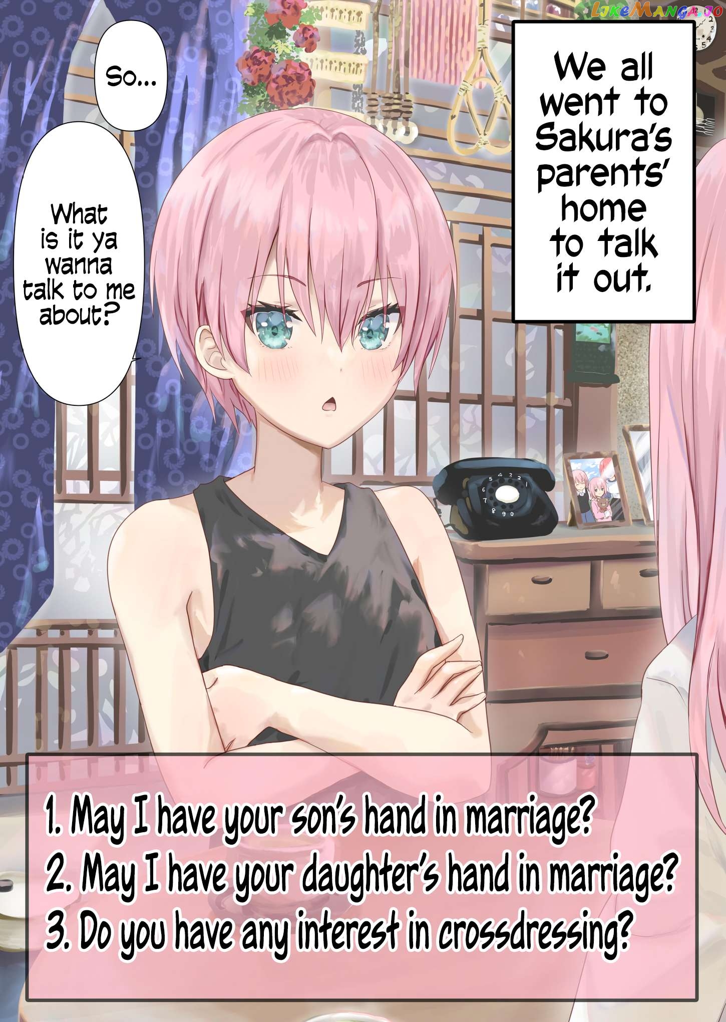 A Femboy Whose Affection Points Go Up Based On Your Choices Chapter 54 - page 1