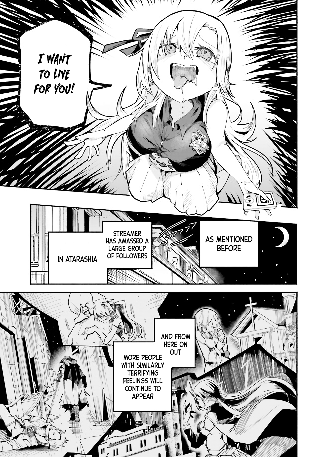Isekai De Haishin Katsudou Wo Shitara Tairyou No Yandere Shinja Wo Umidashite Shimatta Ken chapter 1 - page 31