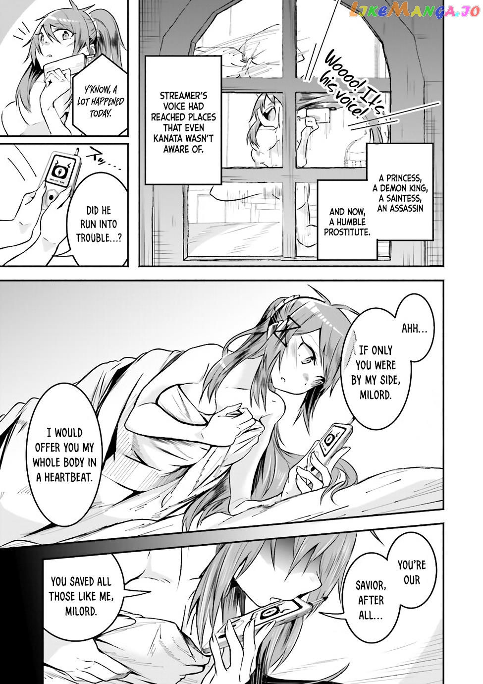 Isekai De Haishin Katsudou Wo Shitara Tairyou No Yandere Shinja Wo Umidashite Shimatta Ken chapter 9 - page 5