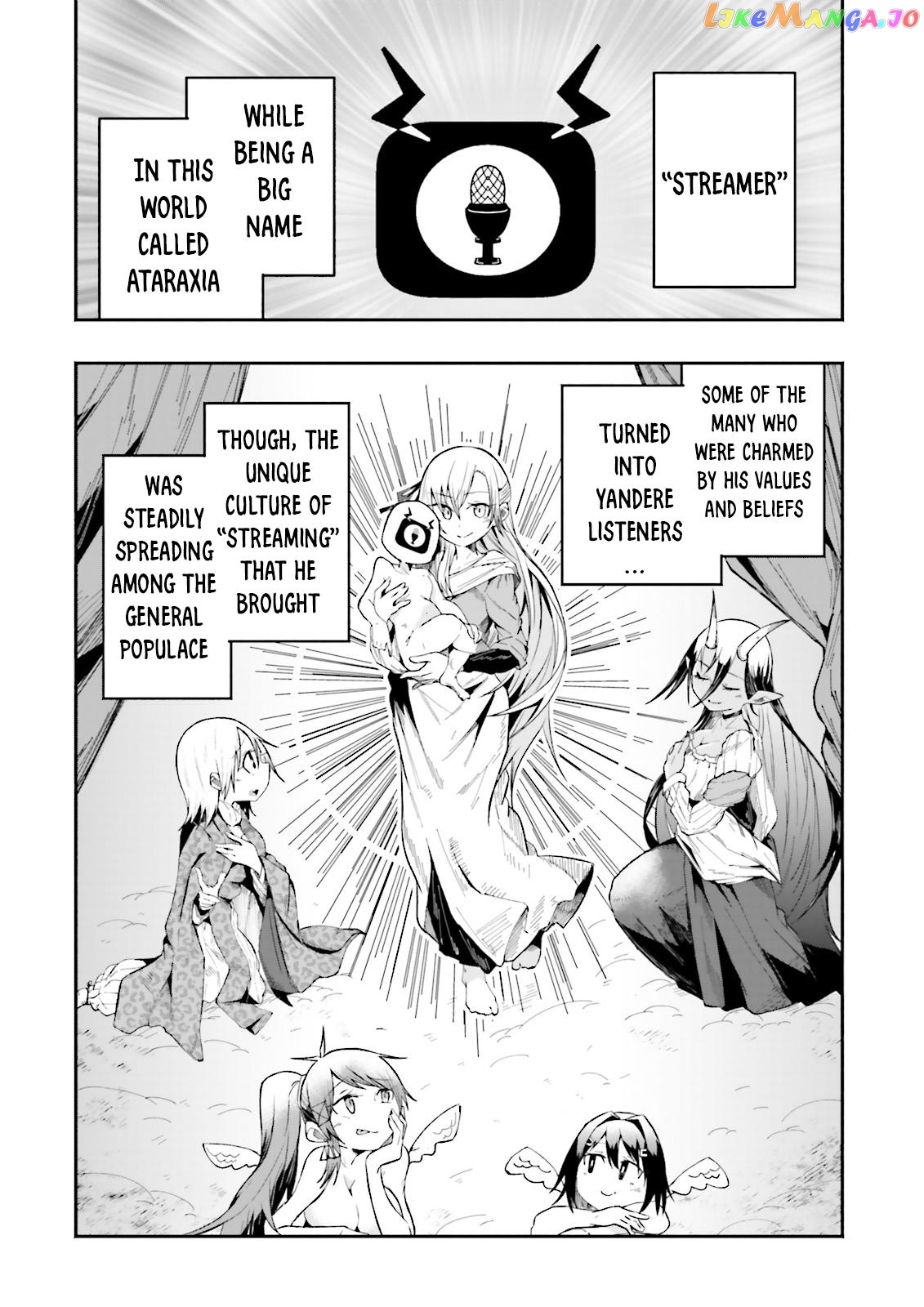 Isekai De Haishin Katsudou Wo Shitara Tairyou No Yandere Shinja Wo Umidashite Shimatta Ken chapter 15 - page 2