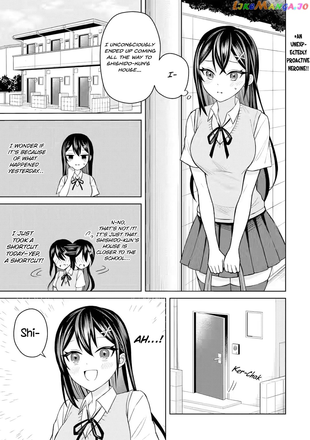 I Was Reincarnated As The Scumbag From a Netorare Manga, But The Heroine is Coming On To Me chapter 4 - page 1