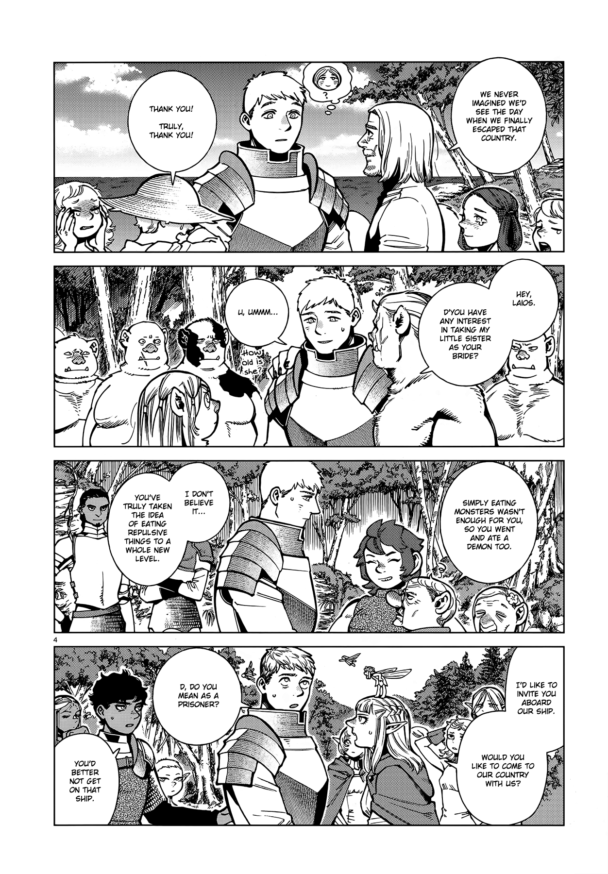 Dungeon Meshi chapter 93 - page 4