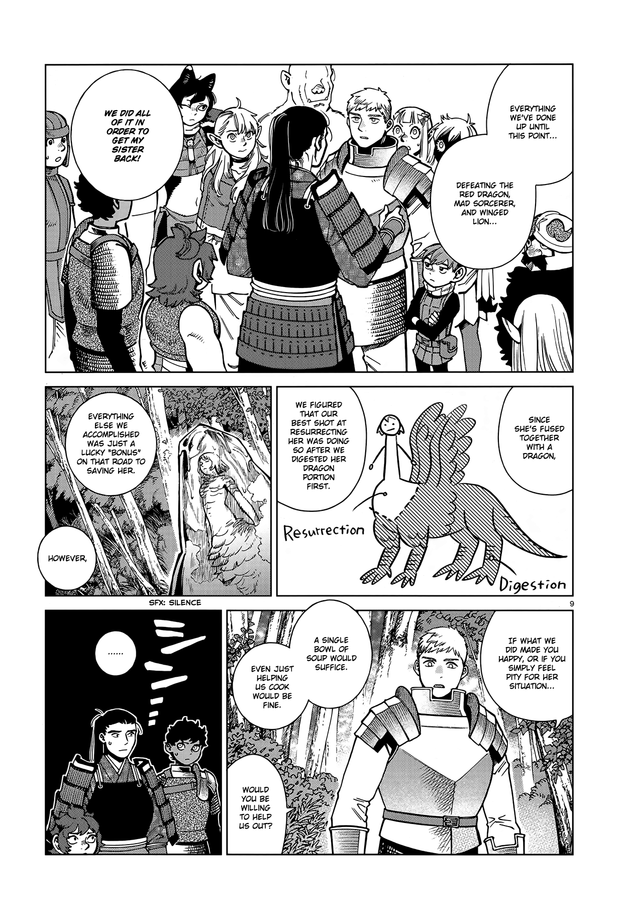 Dungeon Meshi chapter 93 - page 9