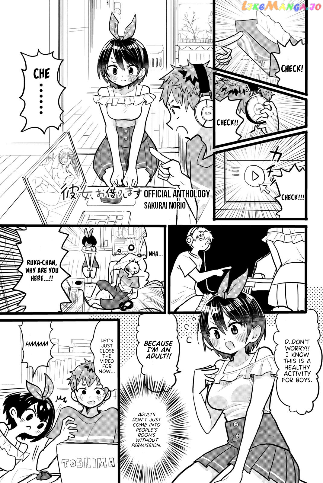 Kanojo, Okarishimasu - The Official Anthology chapter 12 - page 1