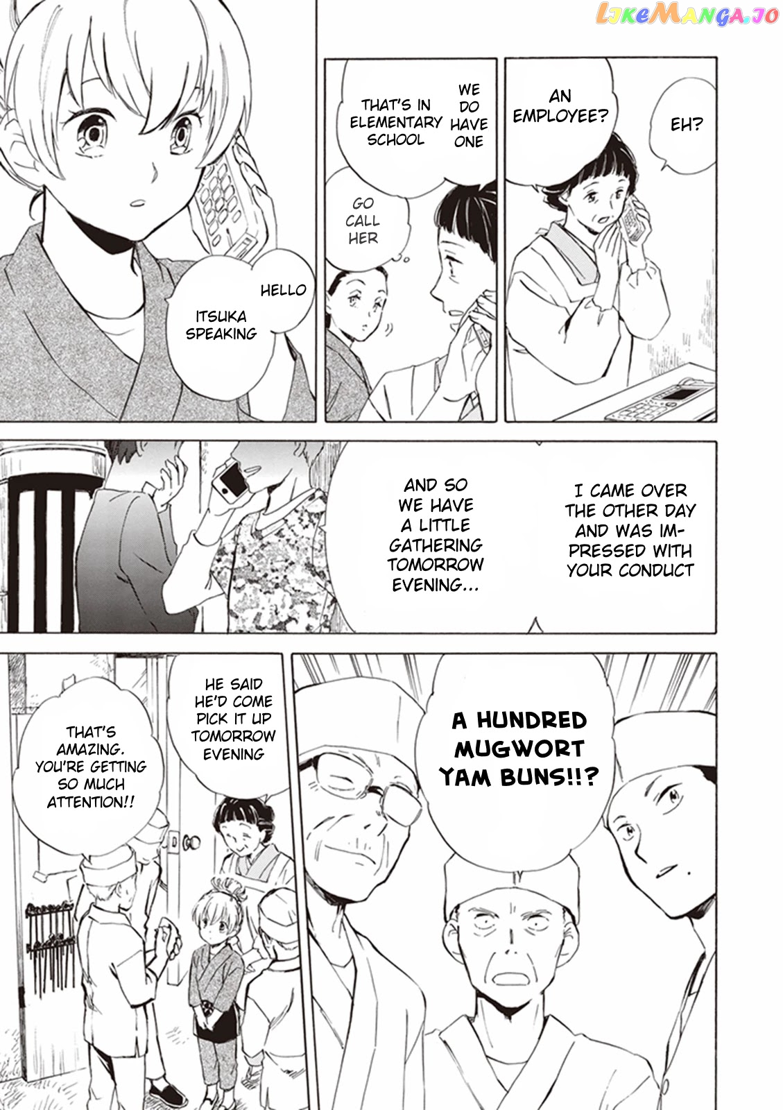 Kyoto & Wagashi & Family chapter 1 - page 35