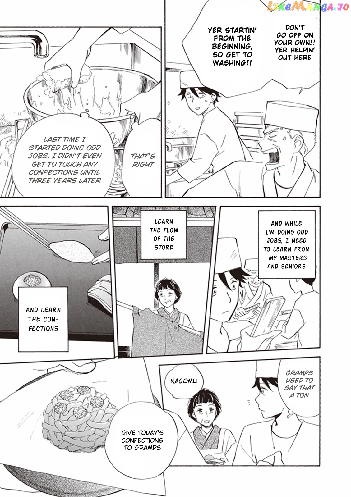 Kyoto & Wagashi & Family chapter 2 - page 11