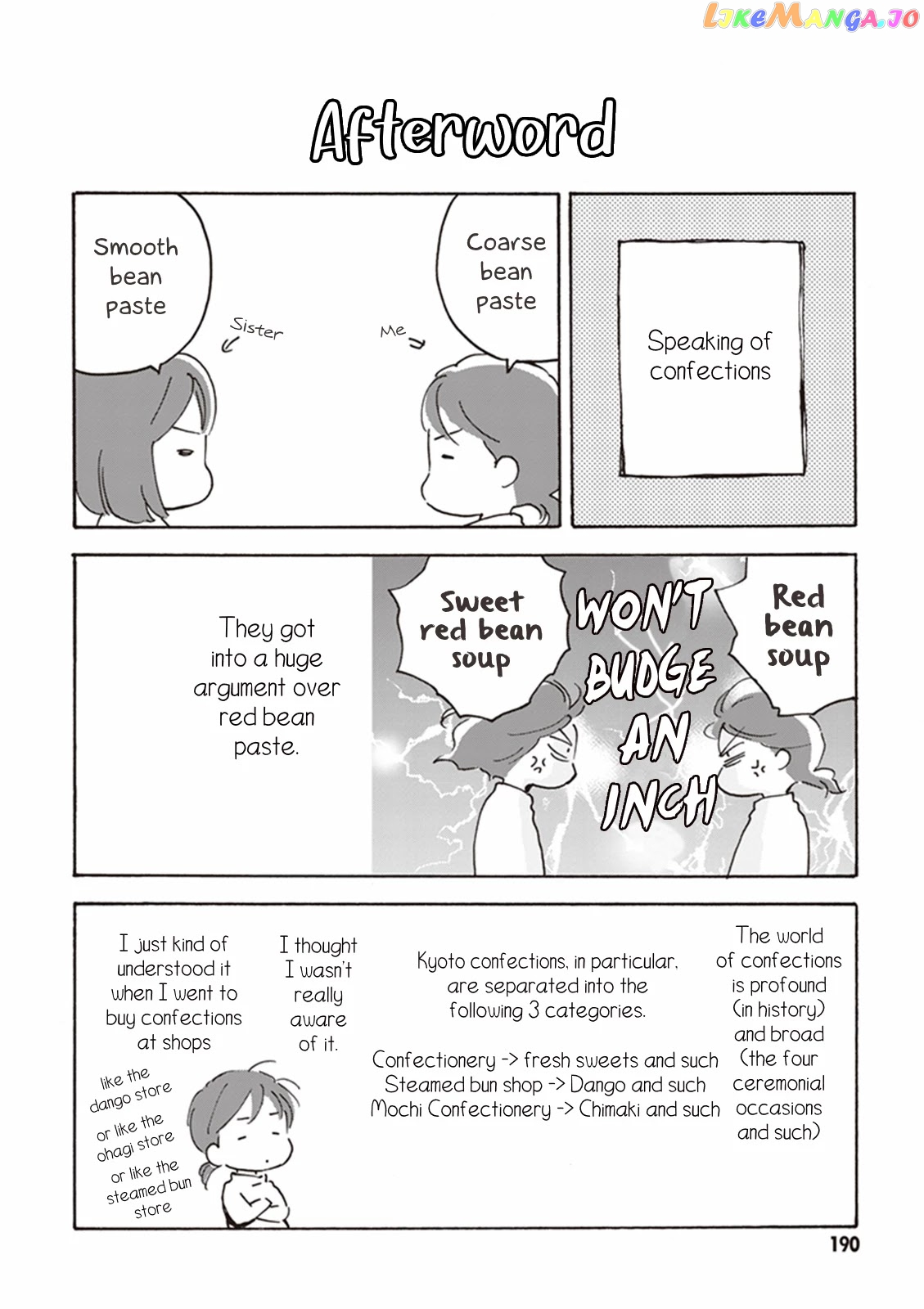 Kyoto & Wagashi & Family chapter 5 - page 34